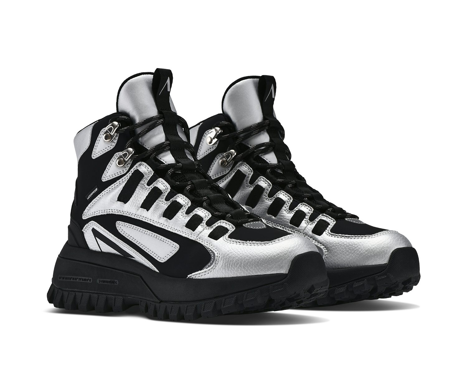 ARKK Essential Line Apaze Hightop | Black Silver | Women Apaze Hightop