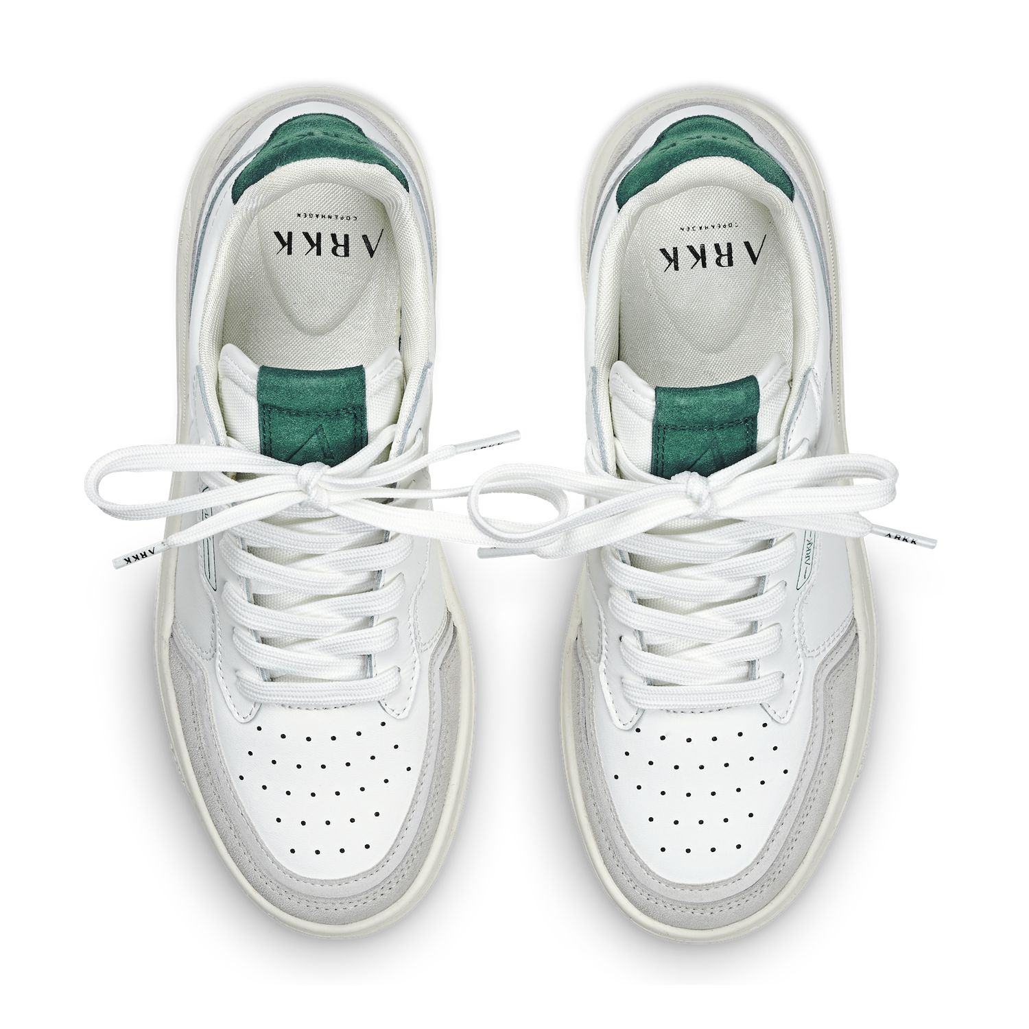 ARKK SMU Novaklass Leather Stratr65 | White Evergreen | Men Novaklass