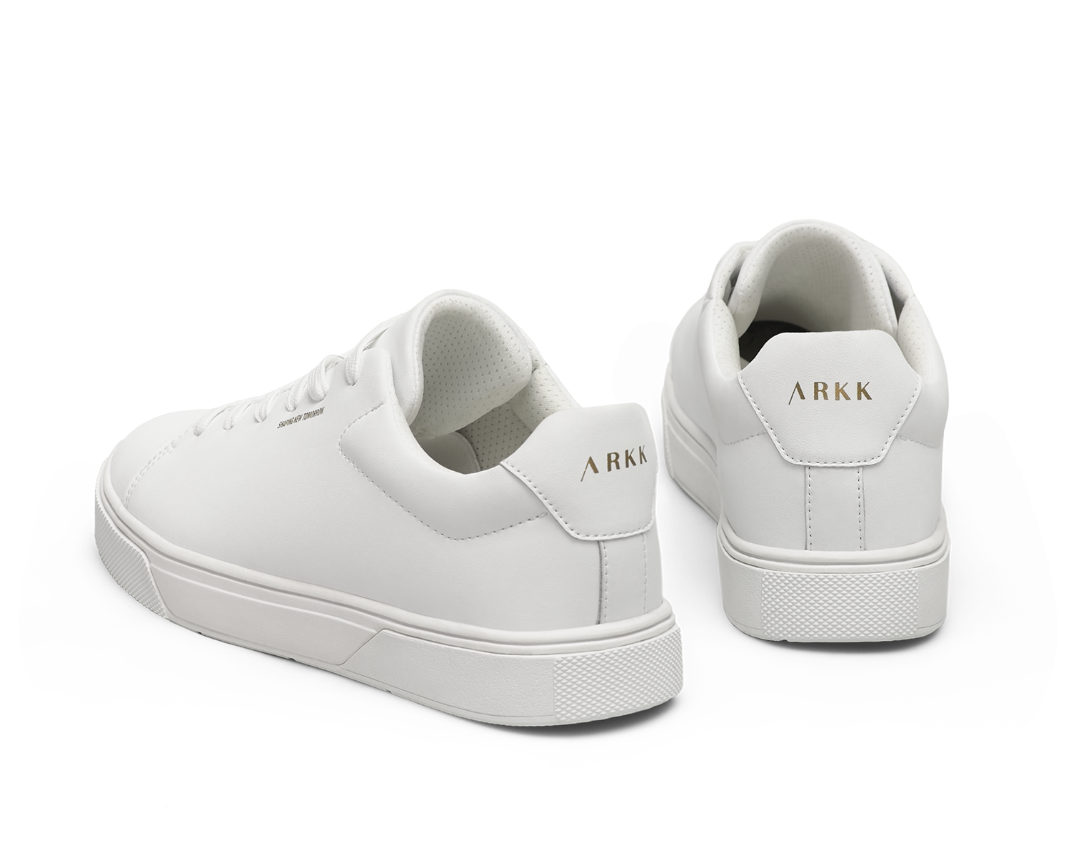 ARKK Collab Reeklass Leather | Triple White Reeklass