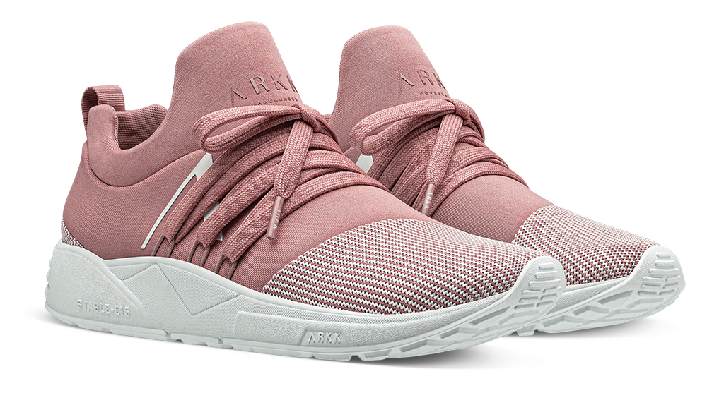 ARKK NOS Raven Mesh PET S-E15 | Ash Rose White | Women Raven