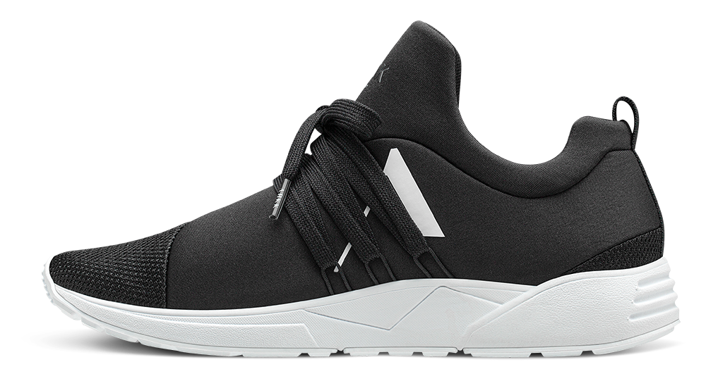 ARKK NOS Raven Mesh PET S-E15 | Jet Black White | Women Raven