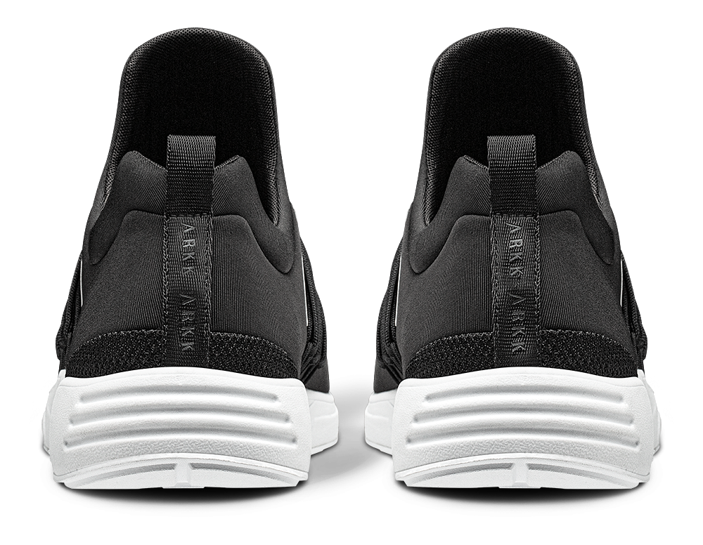 ARKK NOS Raven Mesh PET S-E15 | Jet Black White | Women Raven