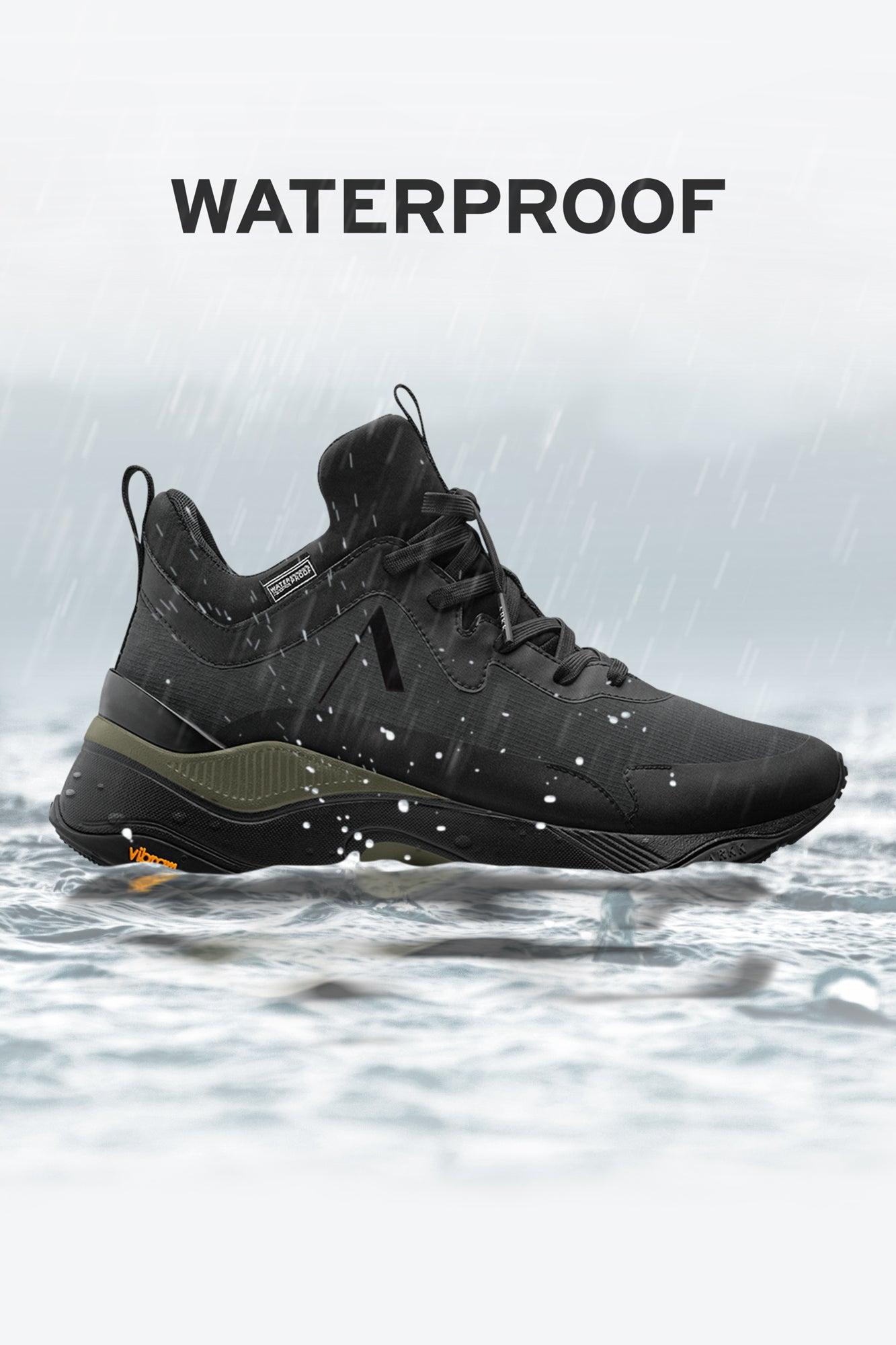 ARKK Collection Stormrydr Nylon HL Vulkn Vibram | Black Dark Army | Women Stormrydr