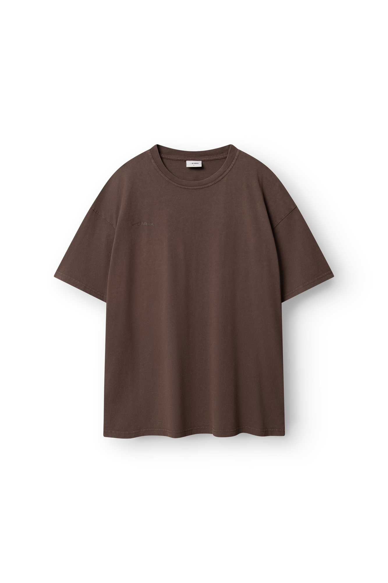 ARKK Apparel 3D Logo Boxy Tee | Cocoa T-Shirt