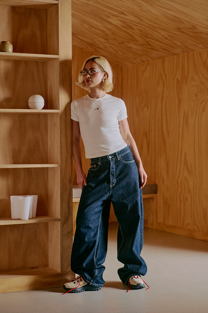 ARKK Apparel ARKK Baby Tee | Off White T-Shirt