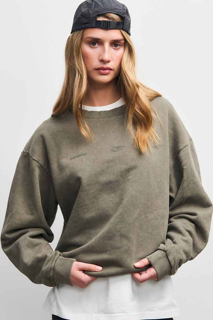 ARKK Apparel ARKK Boxy Crew 1.0 | Olive Crewneck