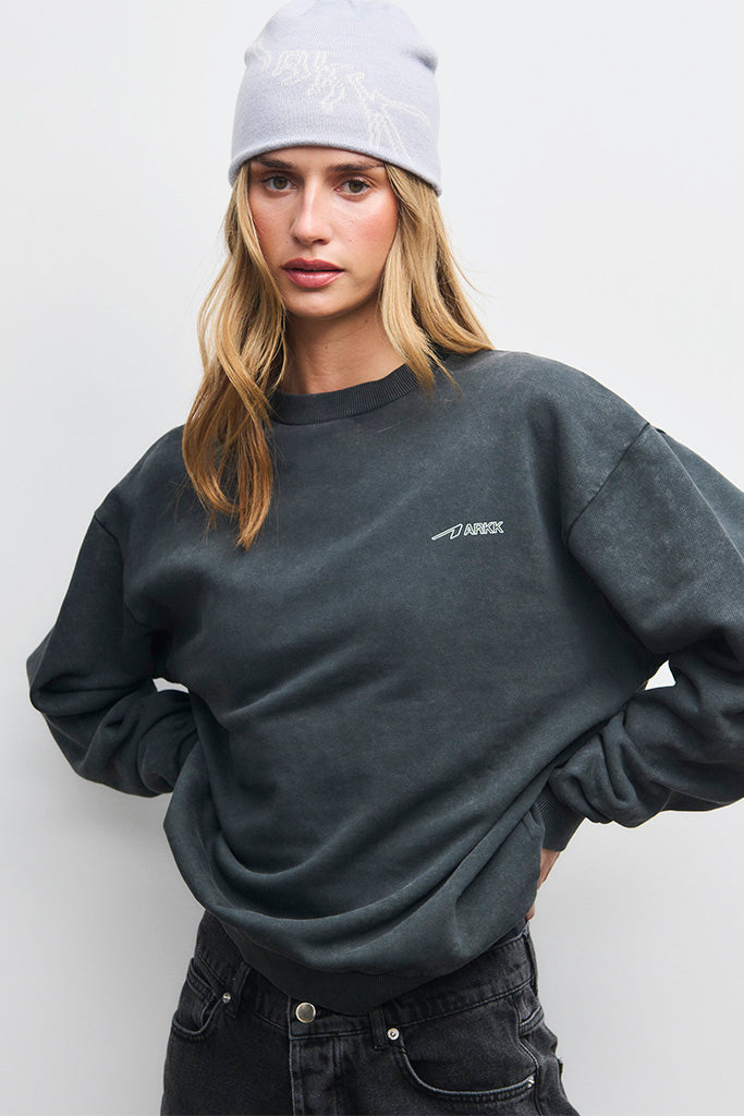 ARKK Apparel ARKK Boxy Crew 2.0 | Black Crewneck