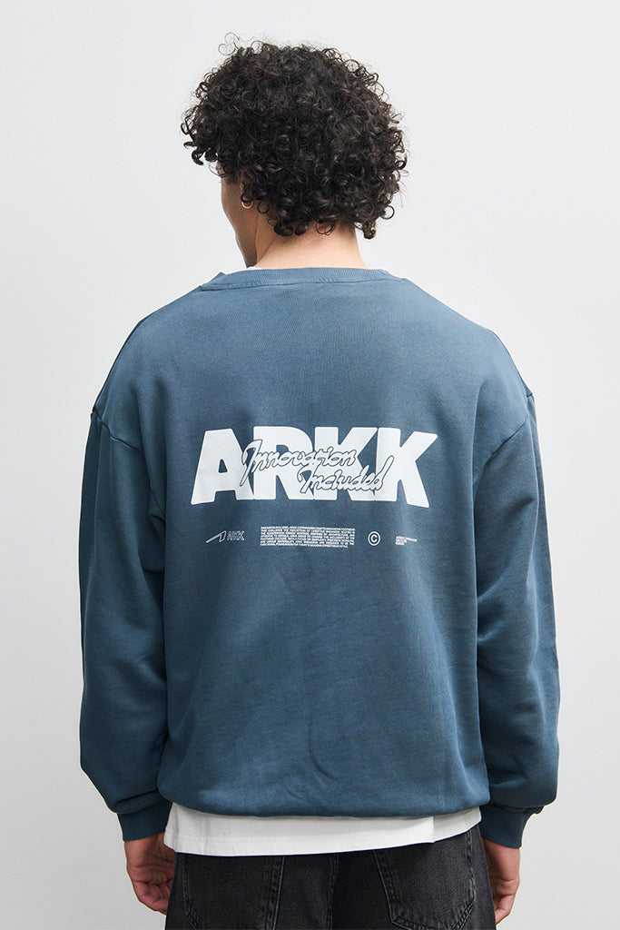 ARKK Apparel ARKK Boxy Crew 2.0 | Dusty Blue Crewneck