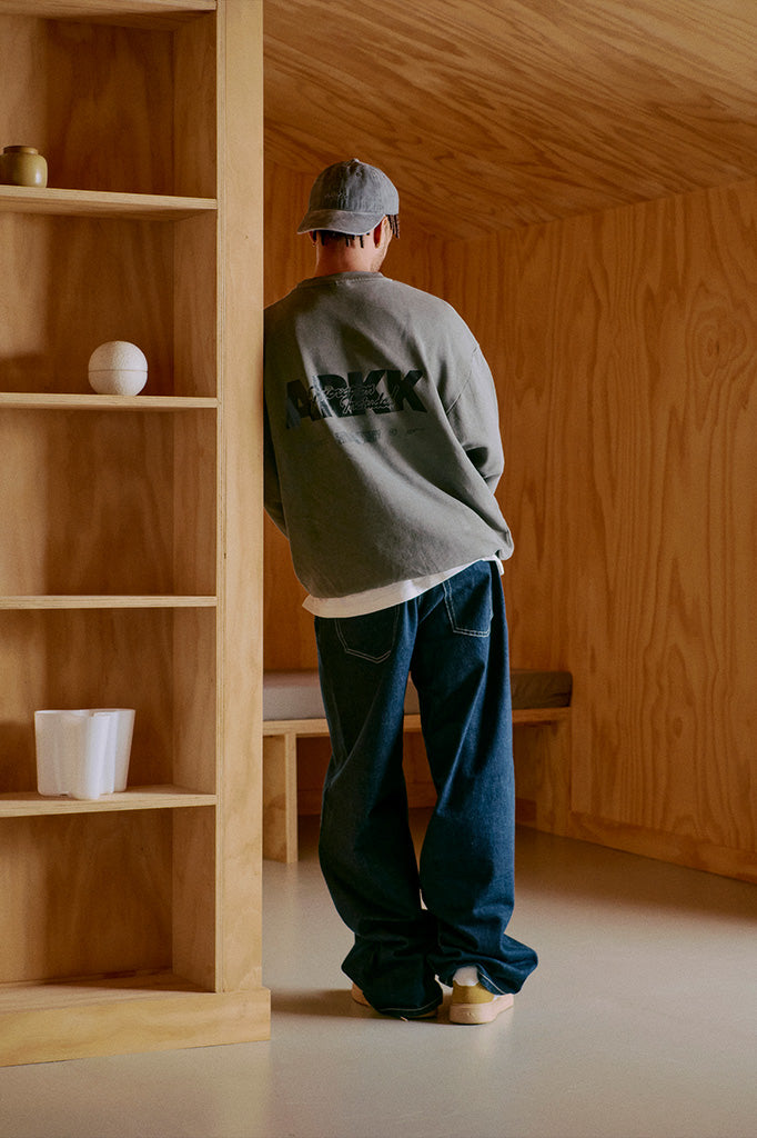 ARKK Apparel ARKK Boxy Crew 2.0 | Stone Crewneck