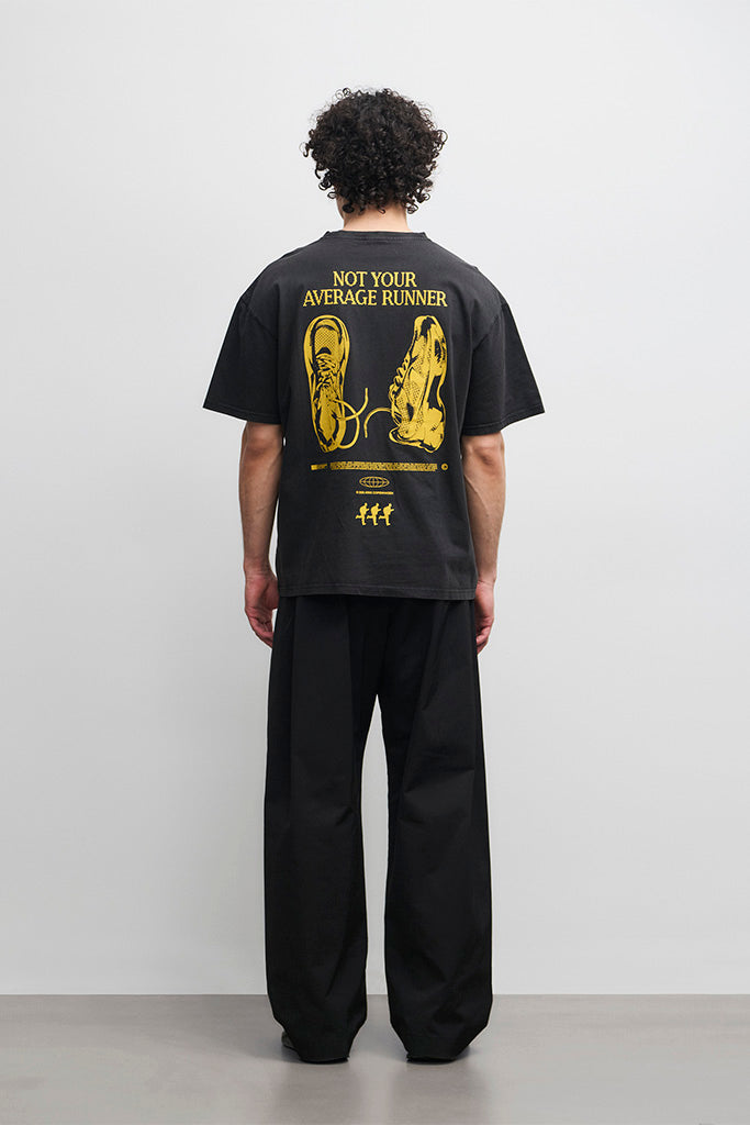 ARKK Apparel ARKK Boxy Tee 5.0 | Black Yellow T-Shirt