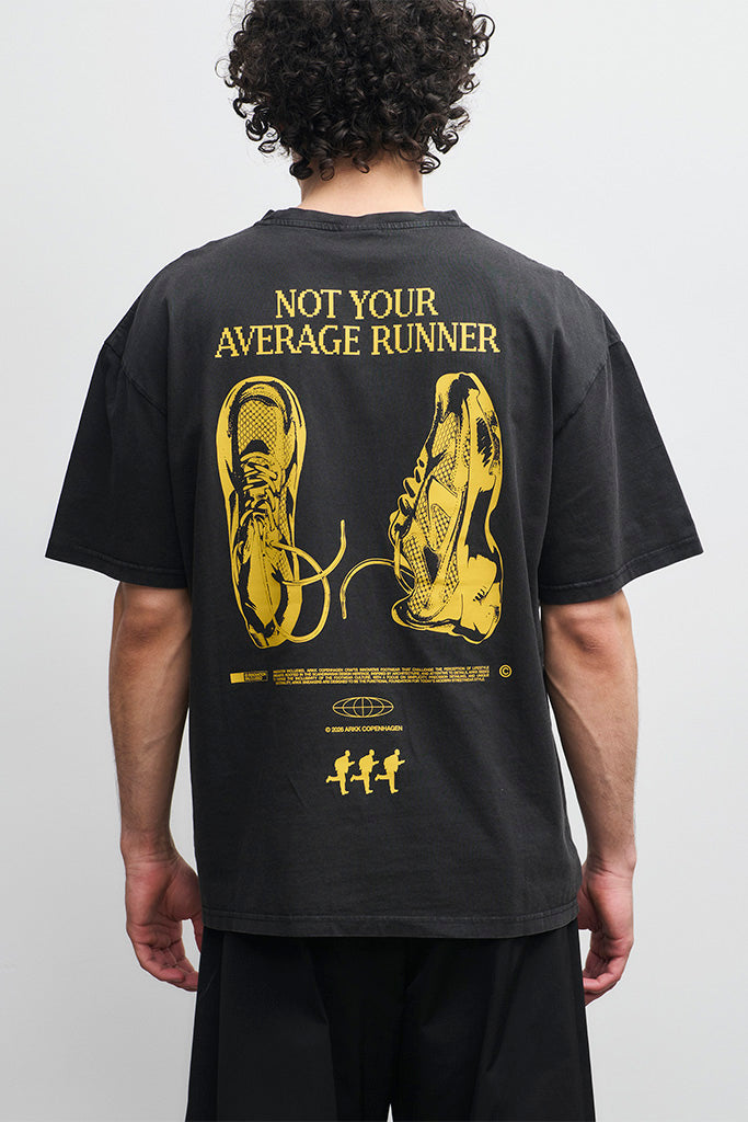 ARKK Apparel ARKK Boxy Tee 5.0 | Black Yellow T-Shirt