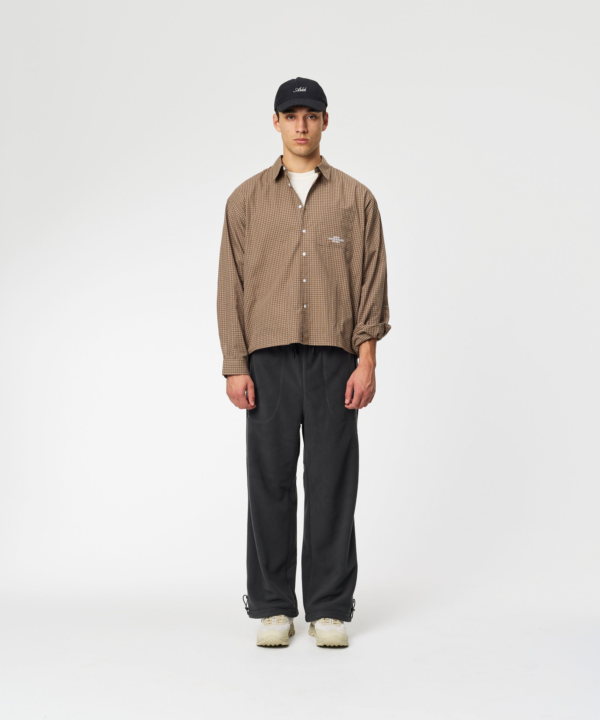 ARKK Apparel ARKK Checkered Shirt | Cocoa Shirt