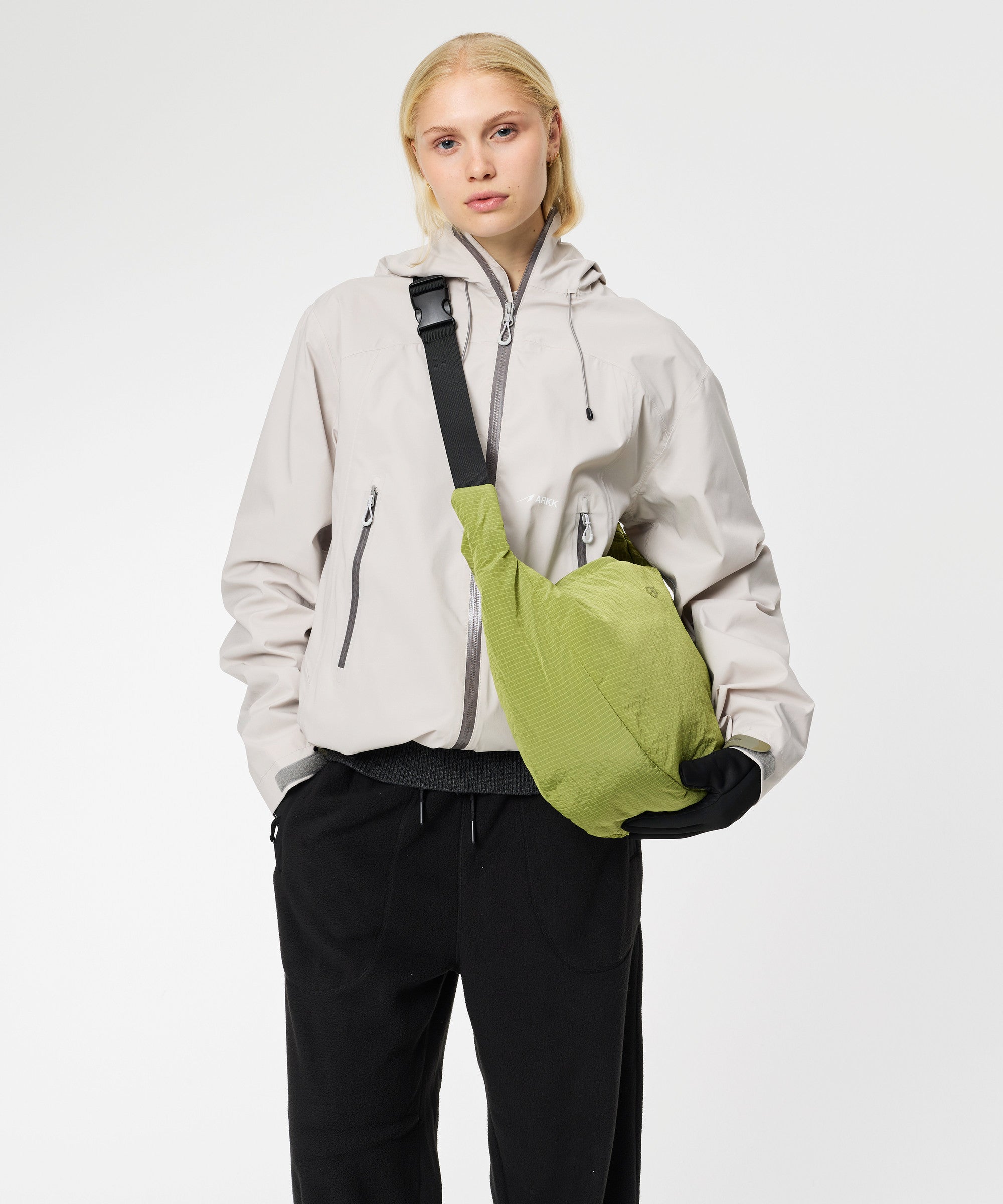 ARKK Accessories ARKK Core Sling Bag | Moss Grid Shoulderbag
