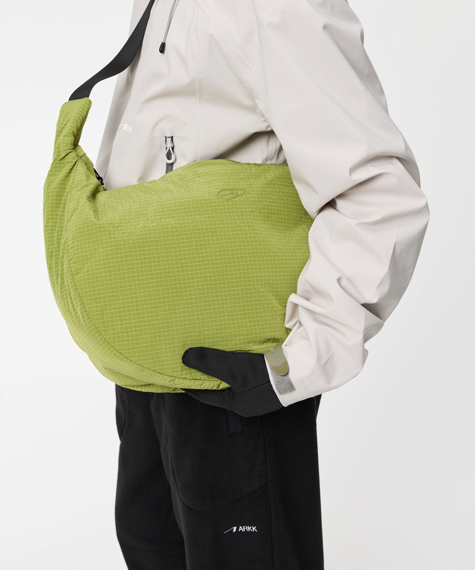 ARKK Accessories ARKK Core Sling Bag | Moss Grid Shoulderbag