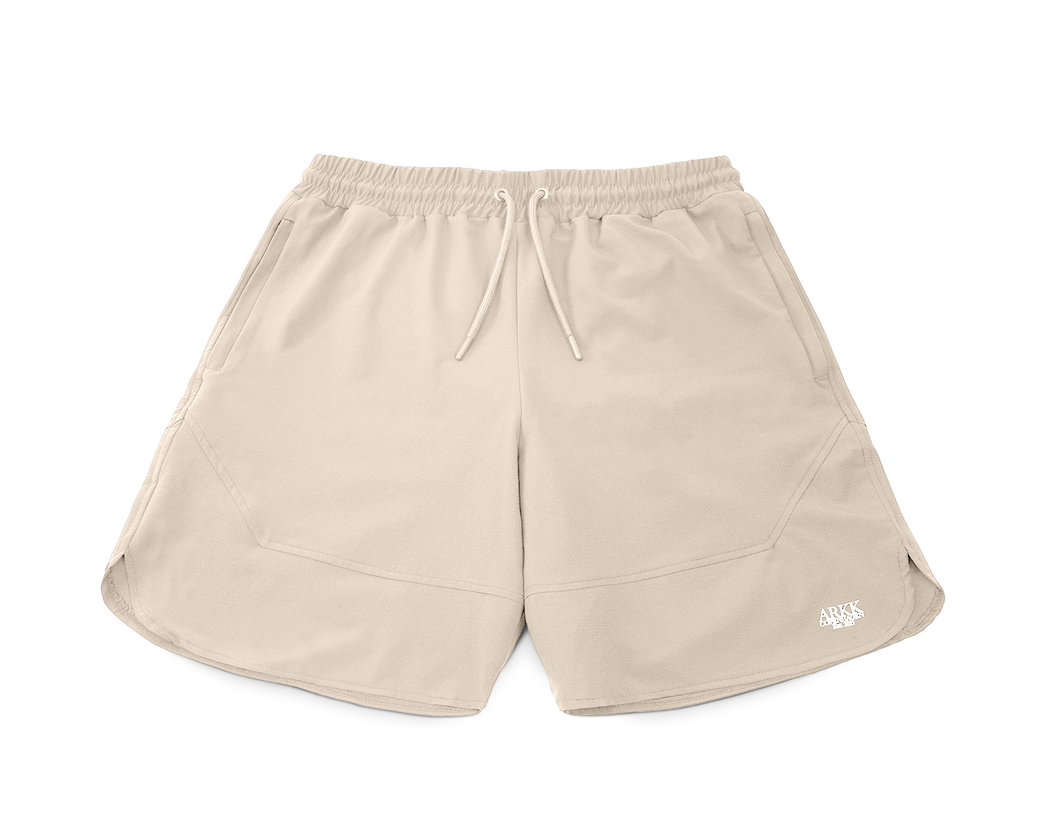 ARKK Apparel ARKK Essential Tech Shorts | Oyster Gray White Shorts