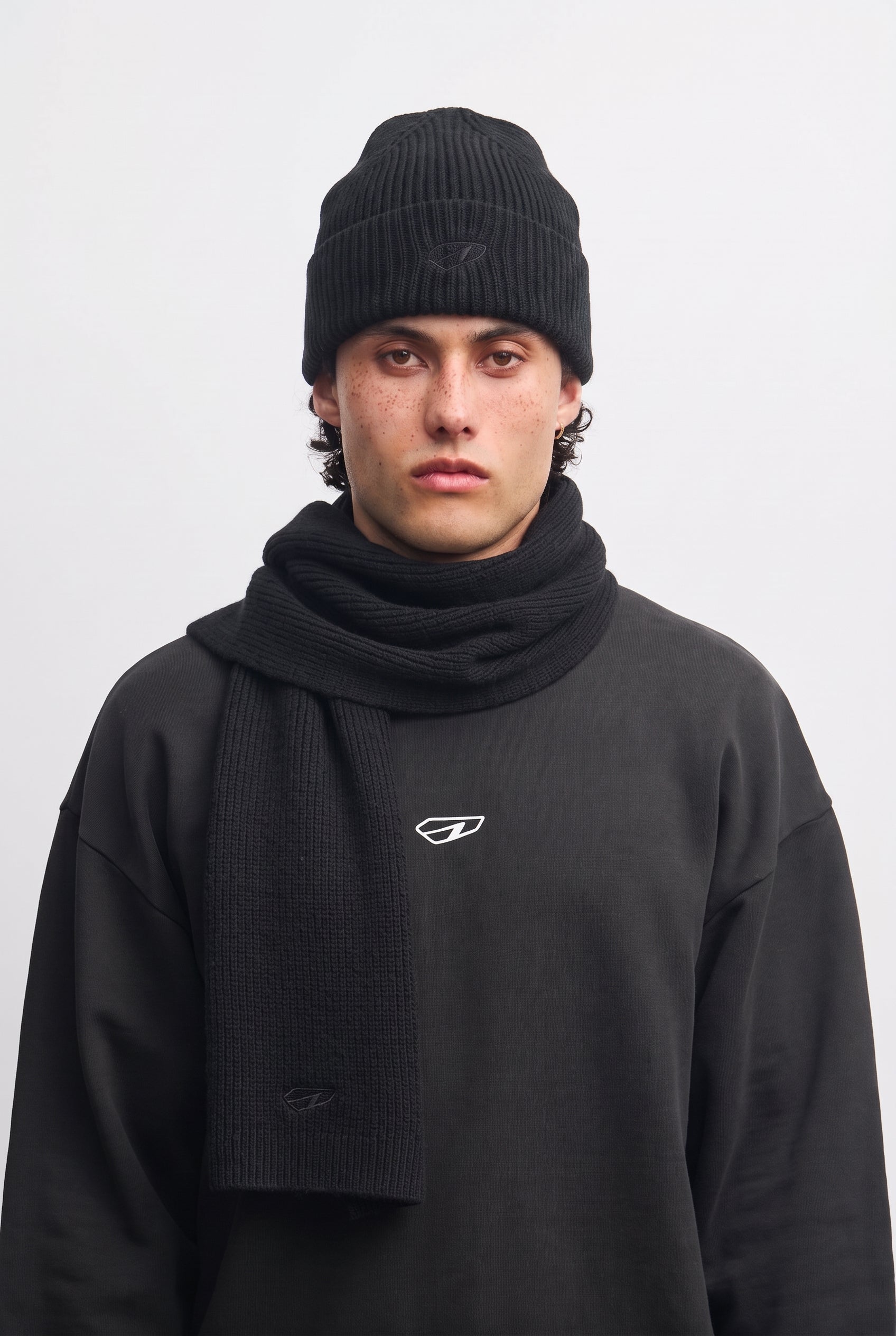 ARKK Accessories ARKK Furry Scarf | Black Scarf