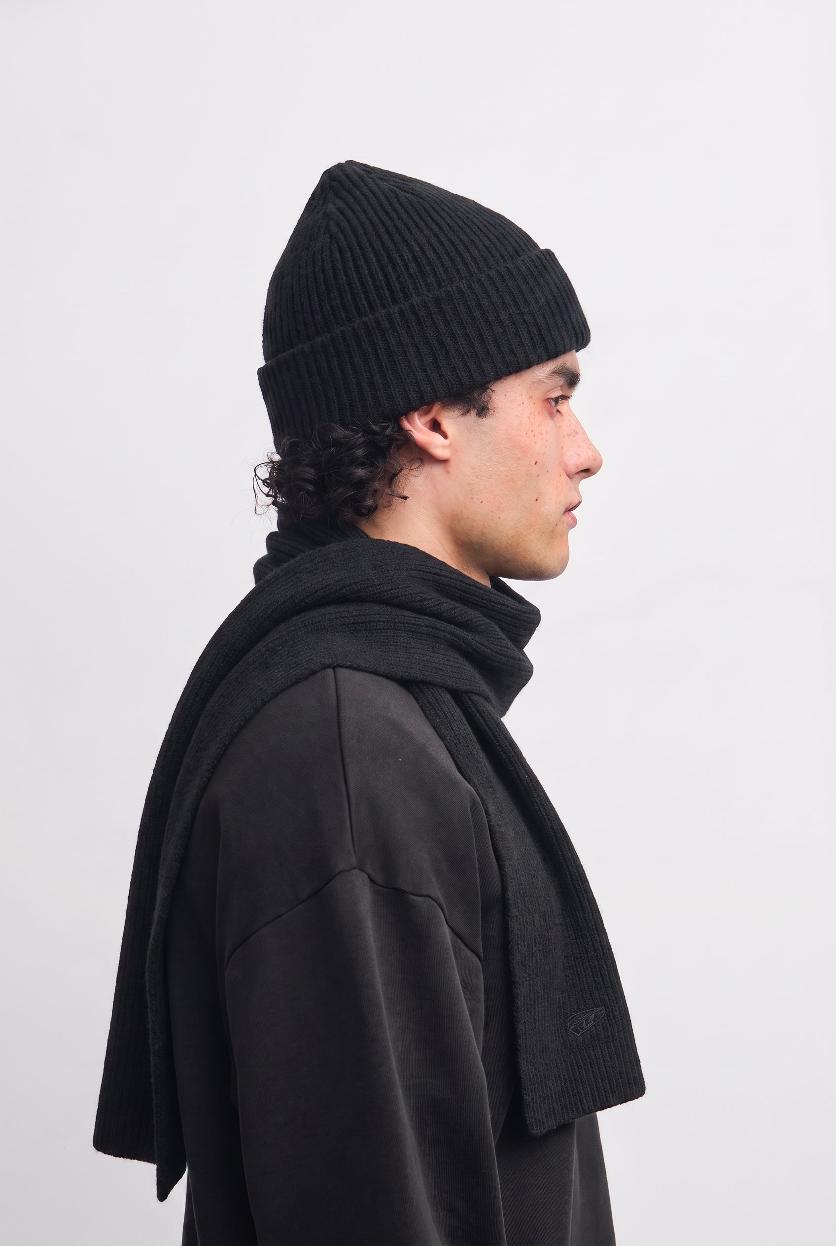 ARKK Accessories ARKK Furry Scarf | Black Scarf