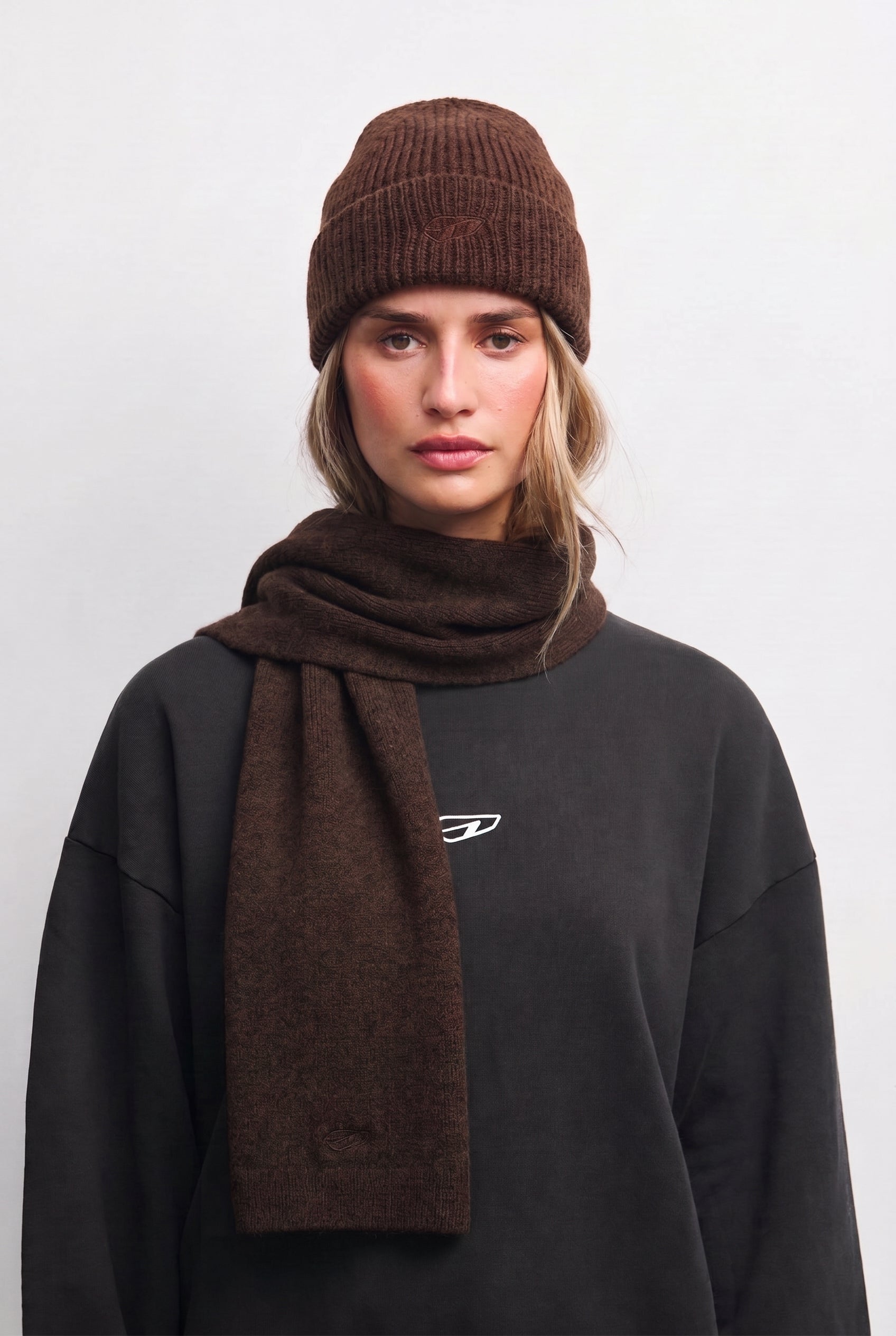 ARKK Accessories ARKK Furry Scarf | Chocolate Scarf