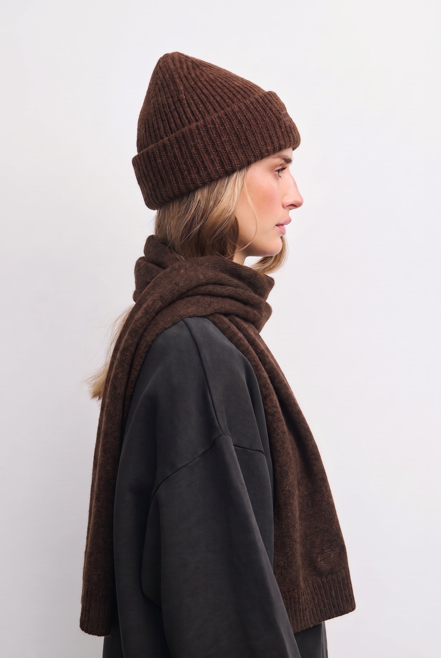 ARKK Accessories ARKK Furry Scarf | Chocolate Scarf