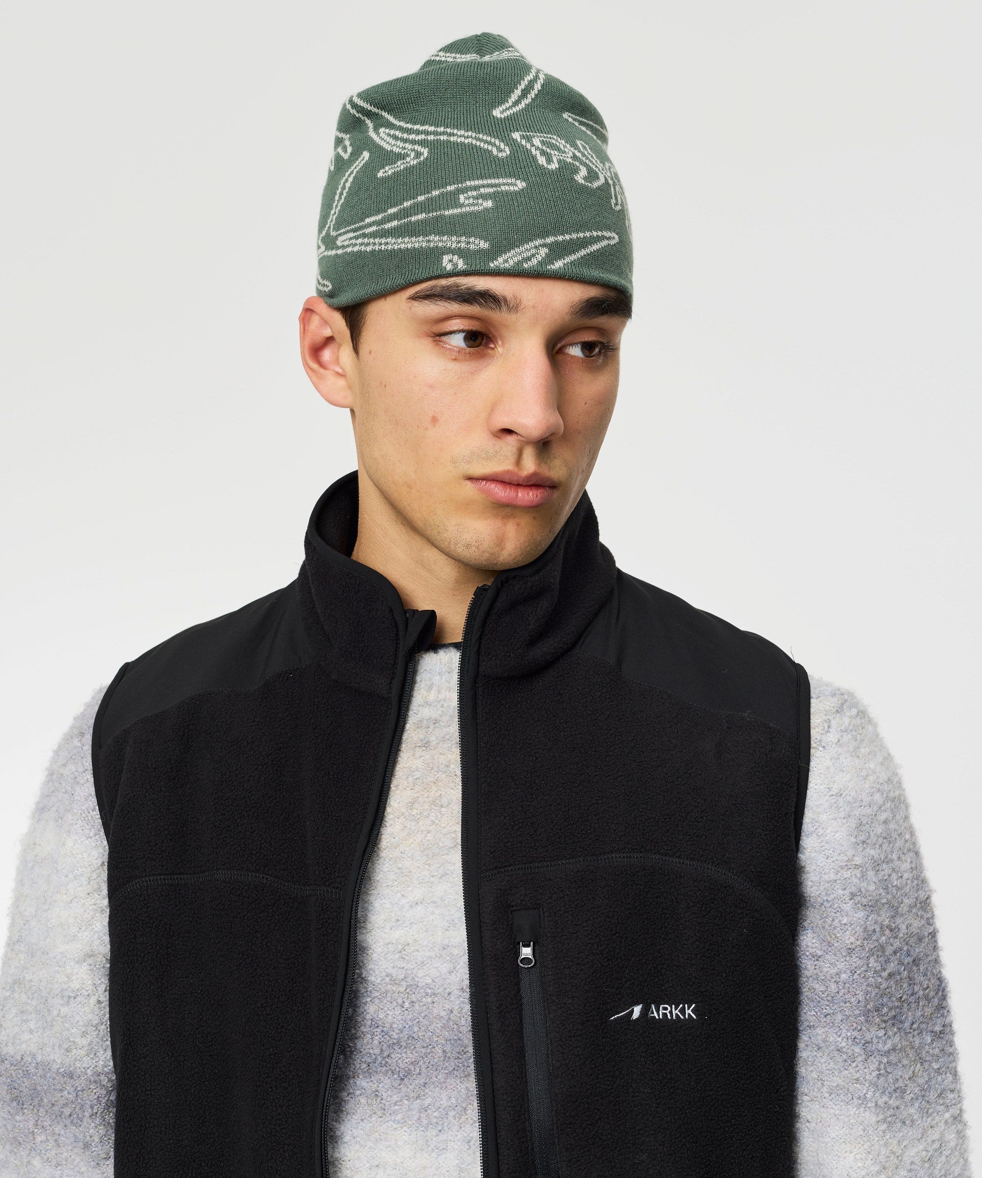 ARKK Accessories ARKK Liquid Beanie | Khaki Beanie