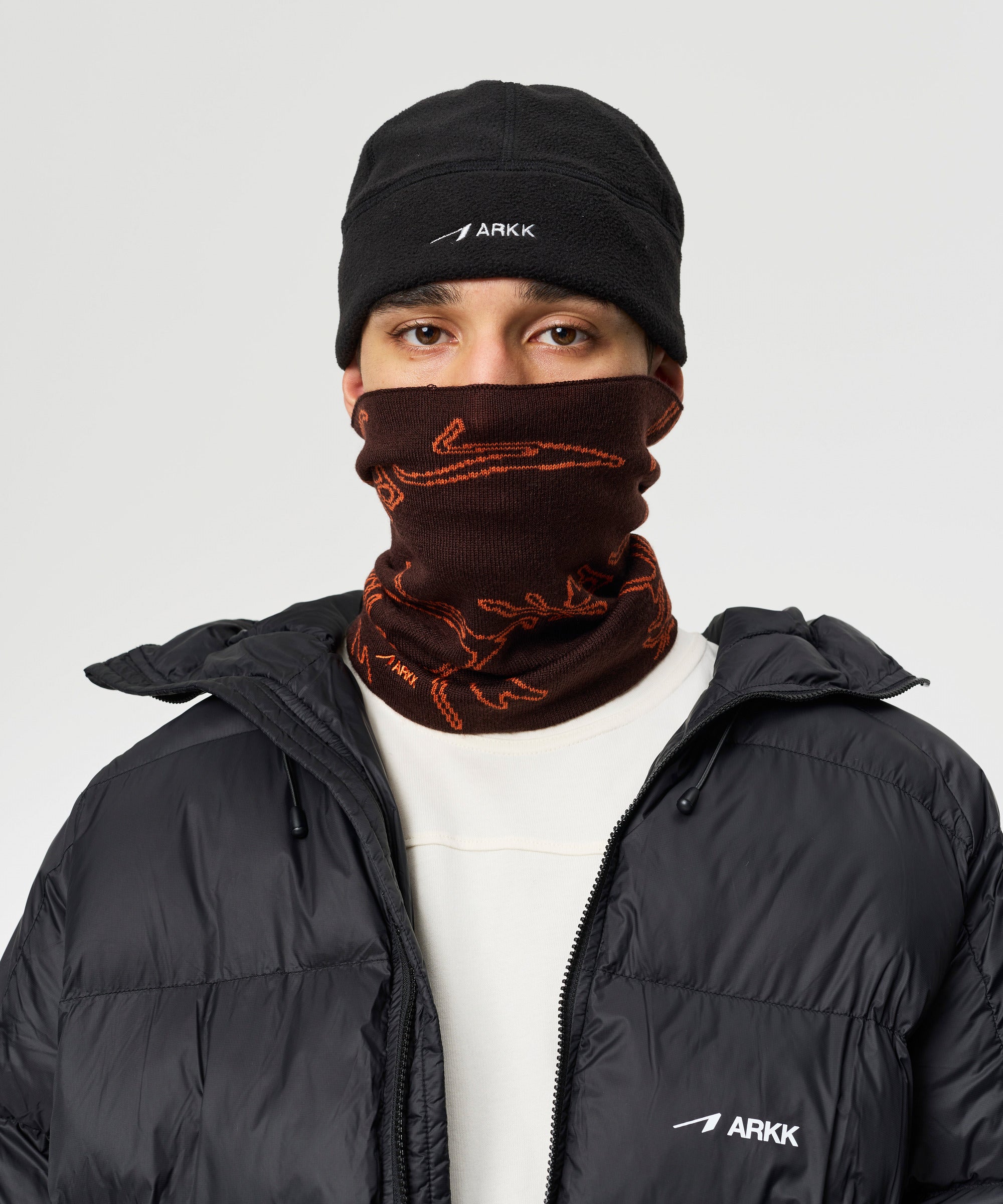 ARKK Accessories ARKK Liquid Neck Tube | Chocolate Orange Scarf