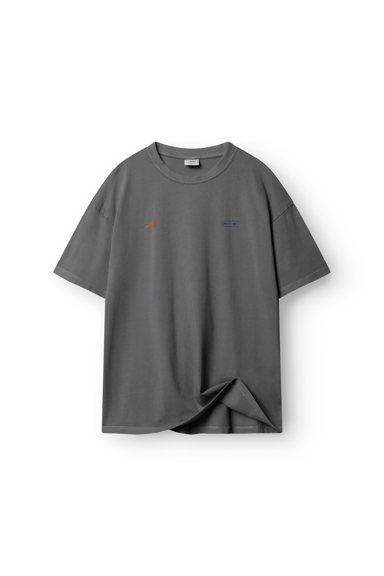 ARKK Apparel ARKK Logo Boxy Tee | Grey T-Shirt