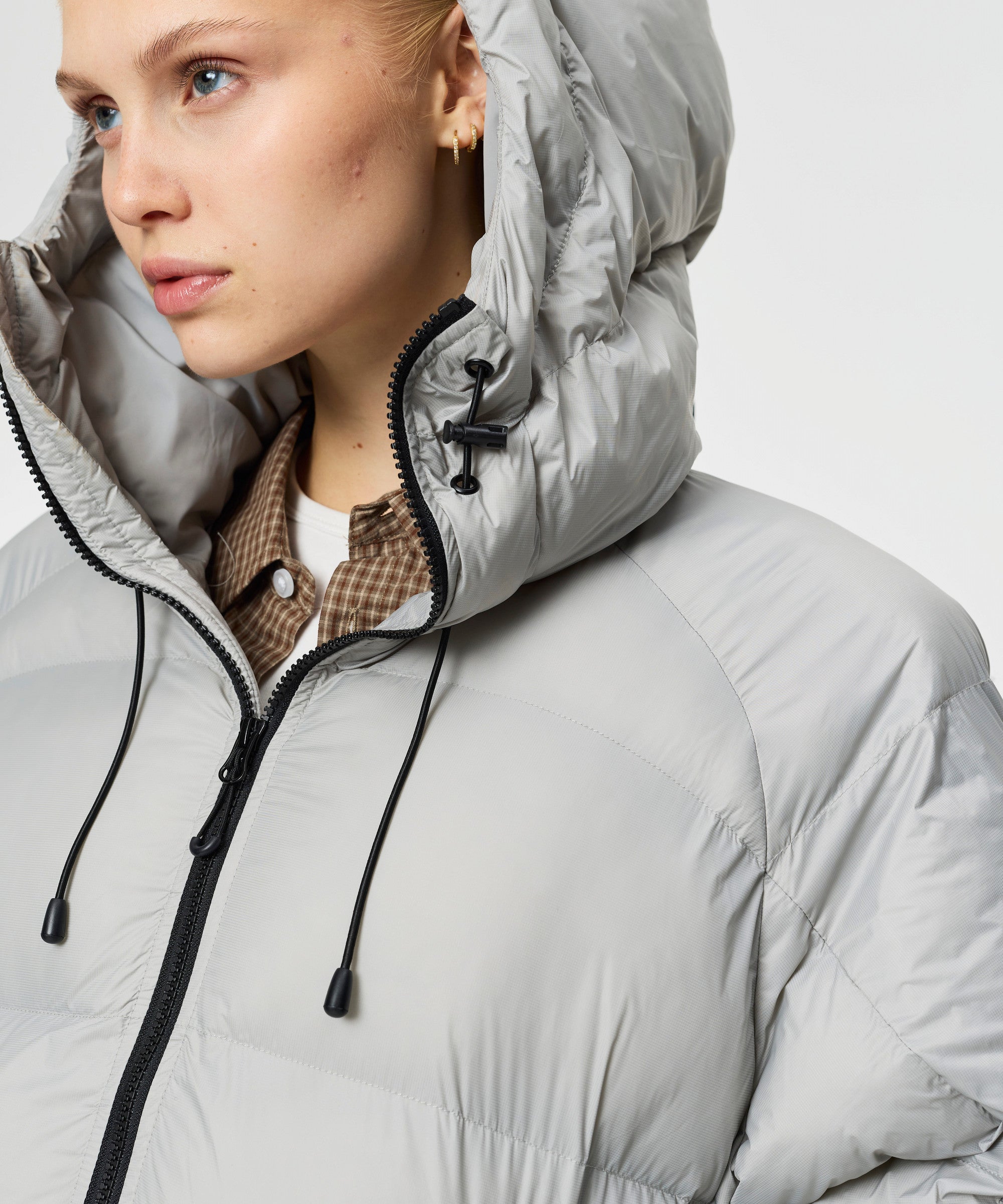 ARKK Apparel ARKK Logo Puffer | Grey Jacket