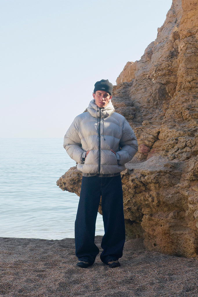 ARKK Apparel ARKK Logo Puffer | Grey Jacket