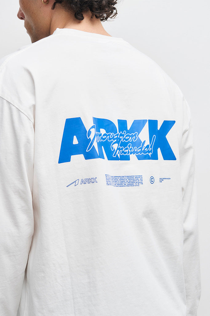 ARKK Apparel ARKK Long Sleeve 3.0 | Off White T-Shirt