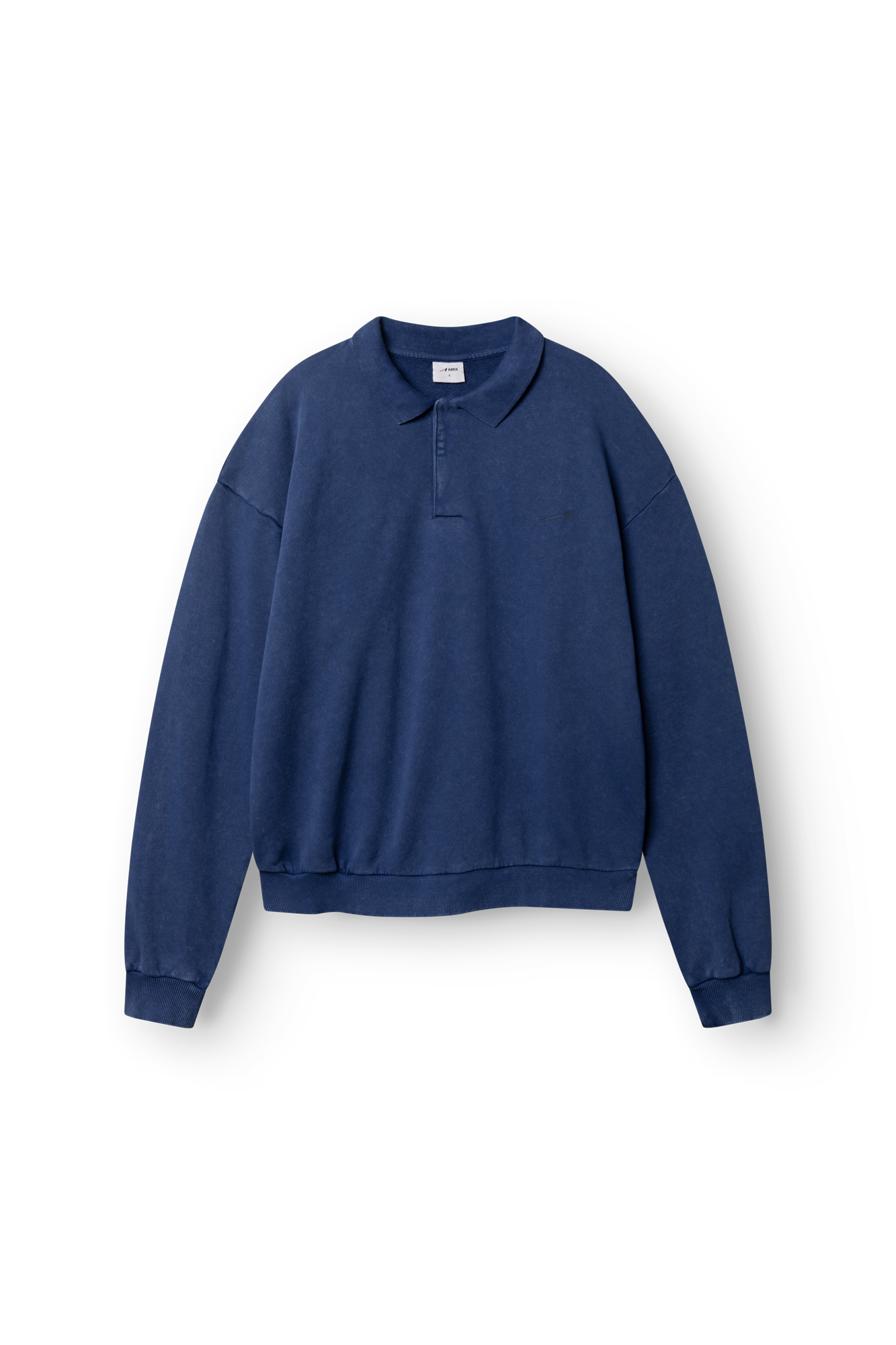 ARKK Apparel ARKK Long Sleeve Polo 2.0 | Vintage Blue Sweatshirt