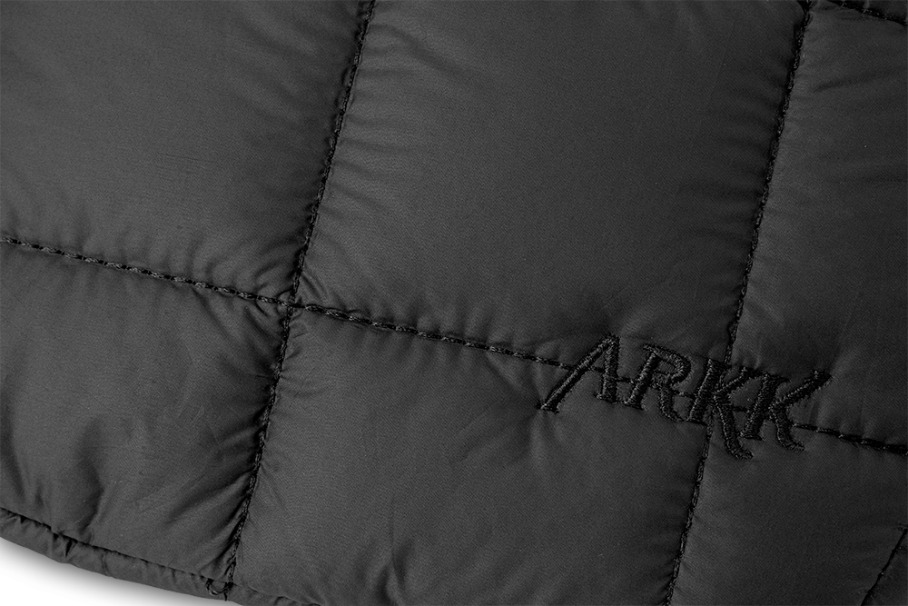 ARKK Accessories ARKK Padded Logo Bumbag | Black Bumbag