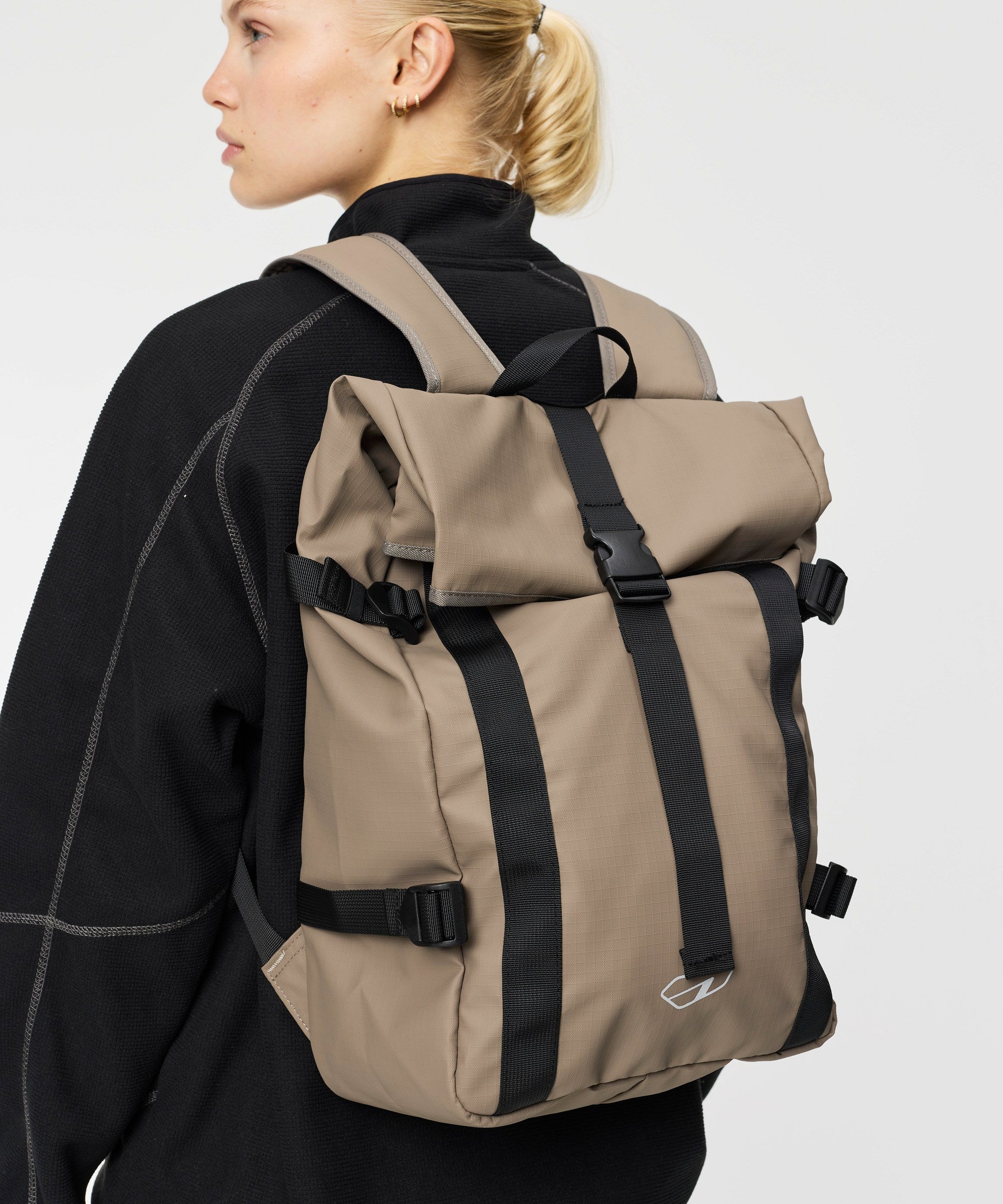 ARKK Accessories ARKK Roll Top Backpack | Taupe Backpack