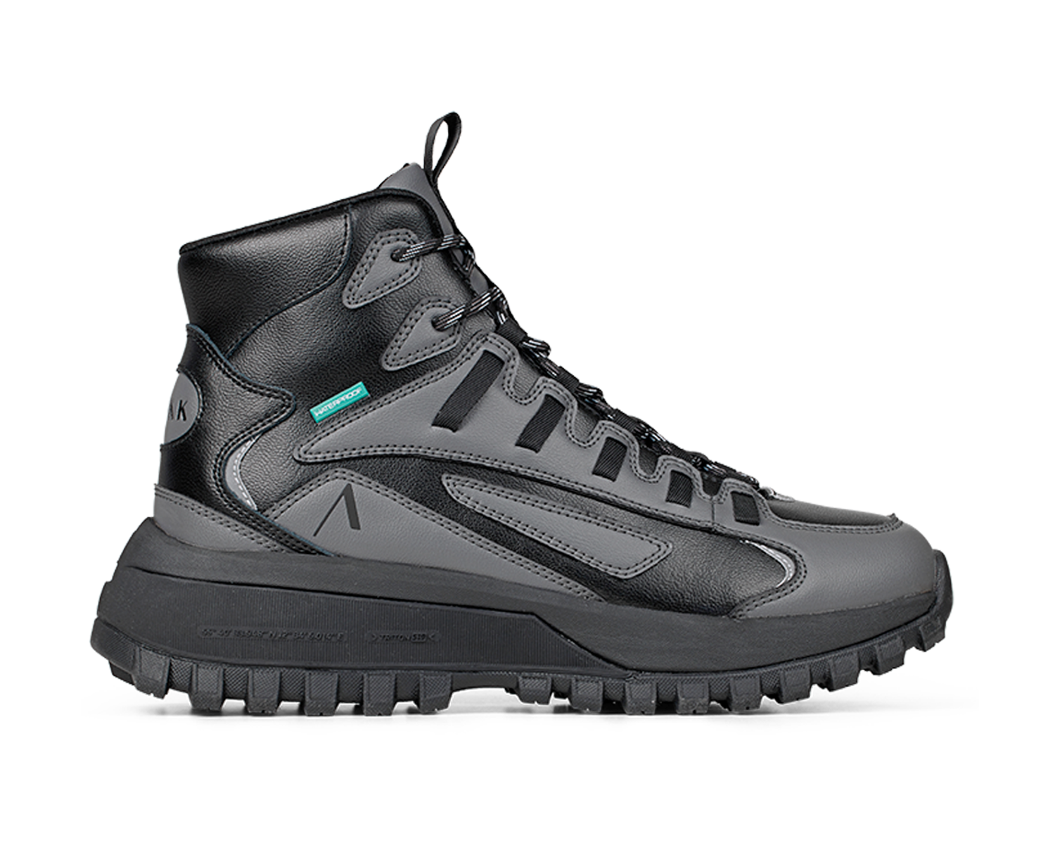 ARKK Collection Apaze Hightop Leather HL T-S19 | Black Castlerock | Men Apaze Hightop
