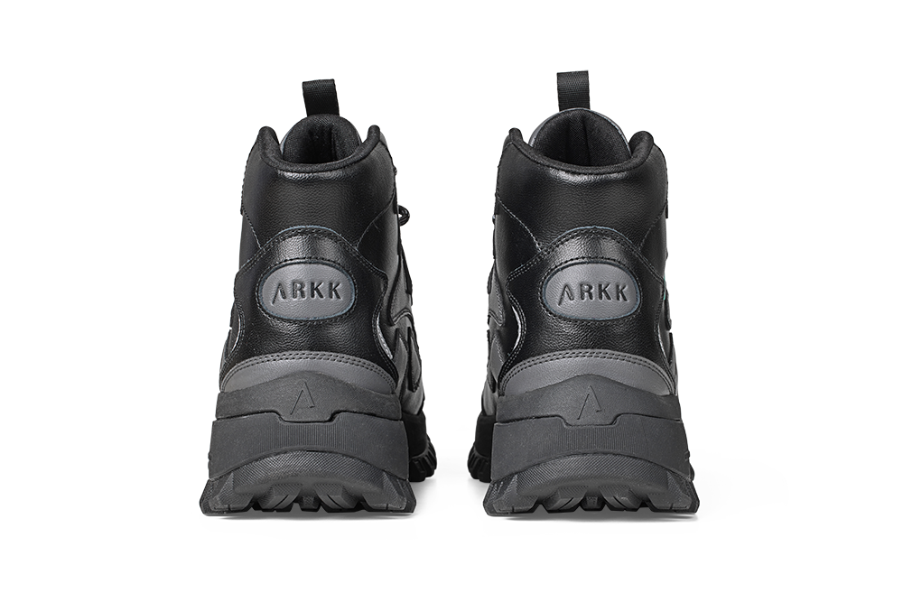 ARKK Collection Apaze Hightop Leather HL T-S19 | Black Castlerock | Women Apaze Hightop