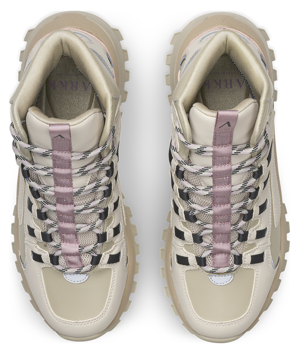 ARKK Essential Line Apaze Hightop Leather HL T-S19 | Eucalyptus Oyster Gray | Men Apaze Hightop