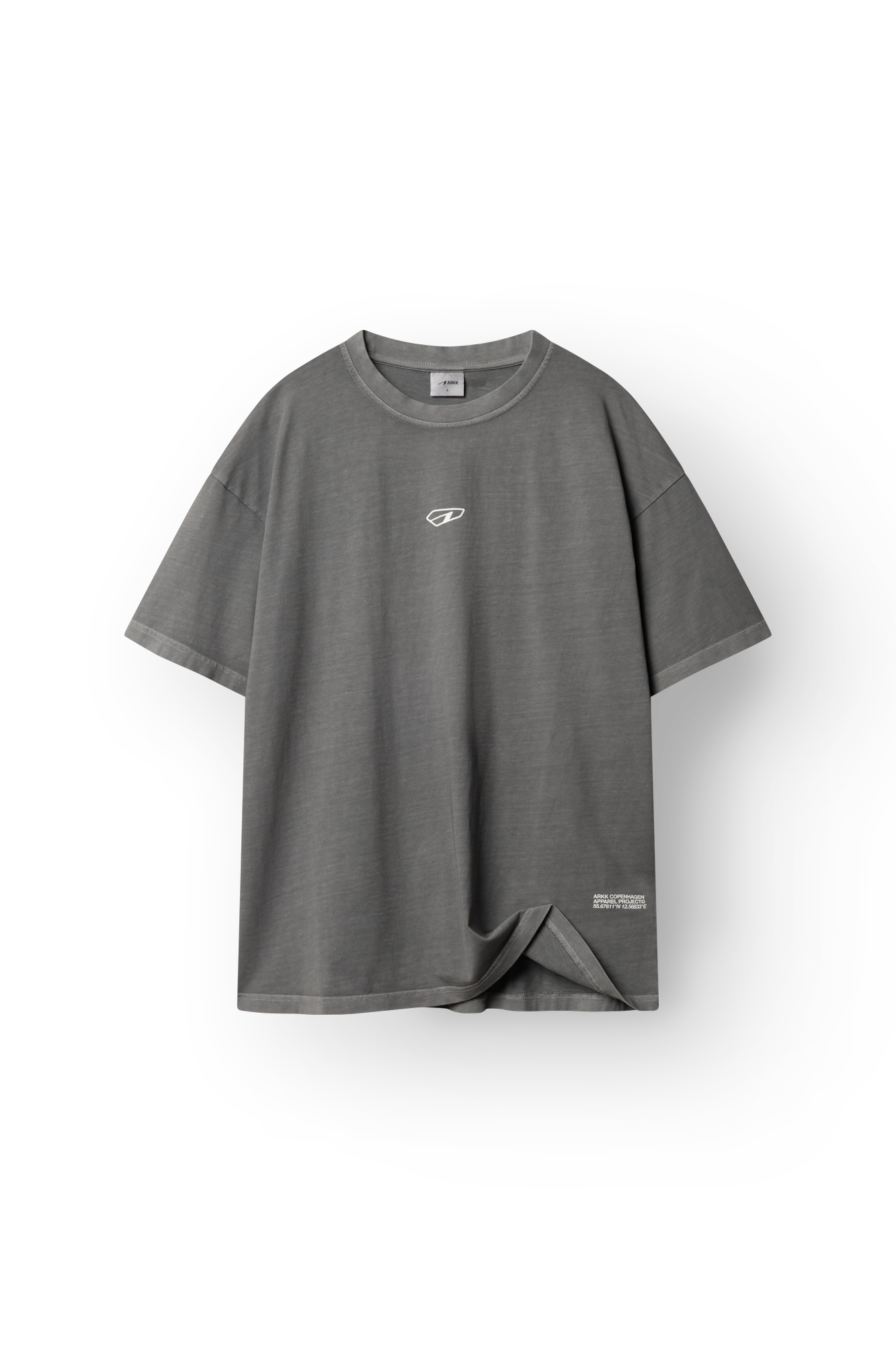 ARKK Apparel Core Boxy Tee | Grey T-Shirt