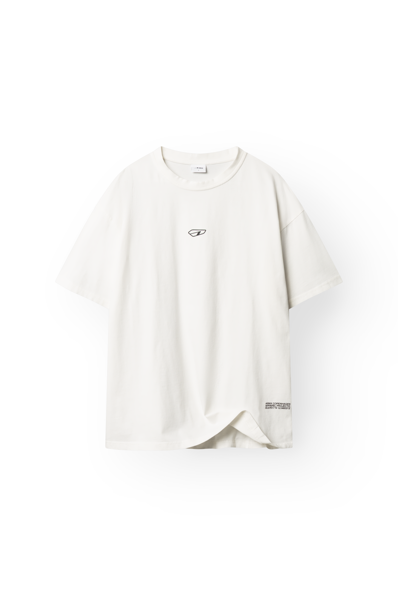 ARKK Apparel Core Boxy Tee | Off White T-Shirt