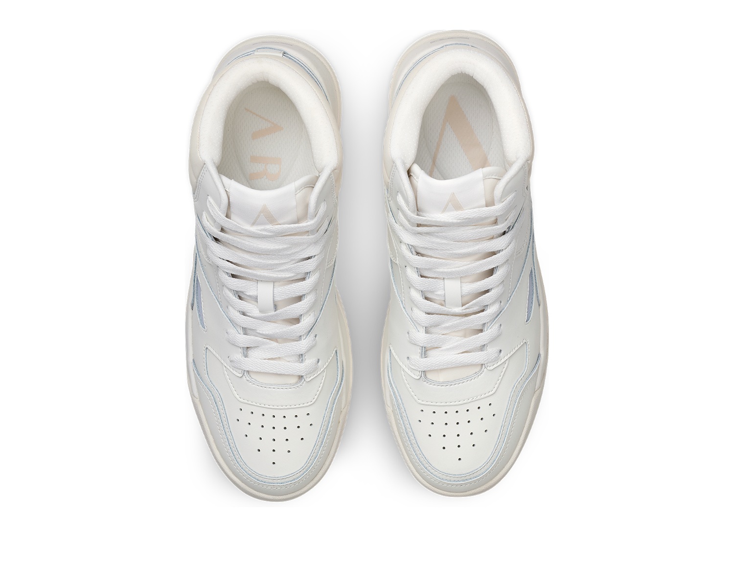 ARKK Collection Dinasty Hightop Leather Nylon ERA-01 | Bright White Tofu | Women Dinasty Hightop