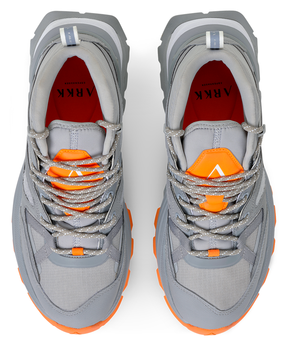 ARKK Collection Duratek Nylon HL TX-22 | Ghost Gray Fall Orange | Women Duratek