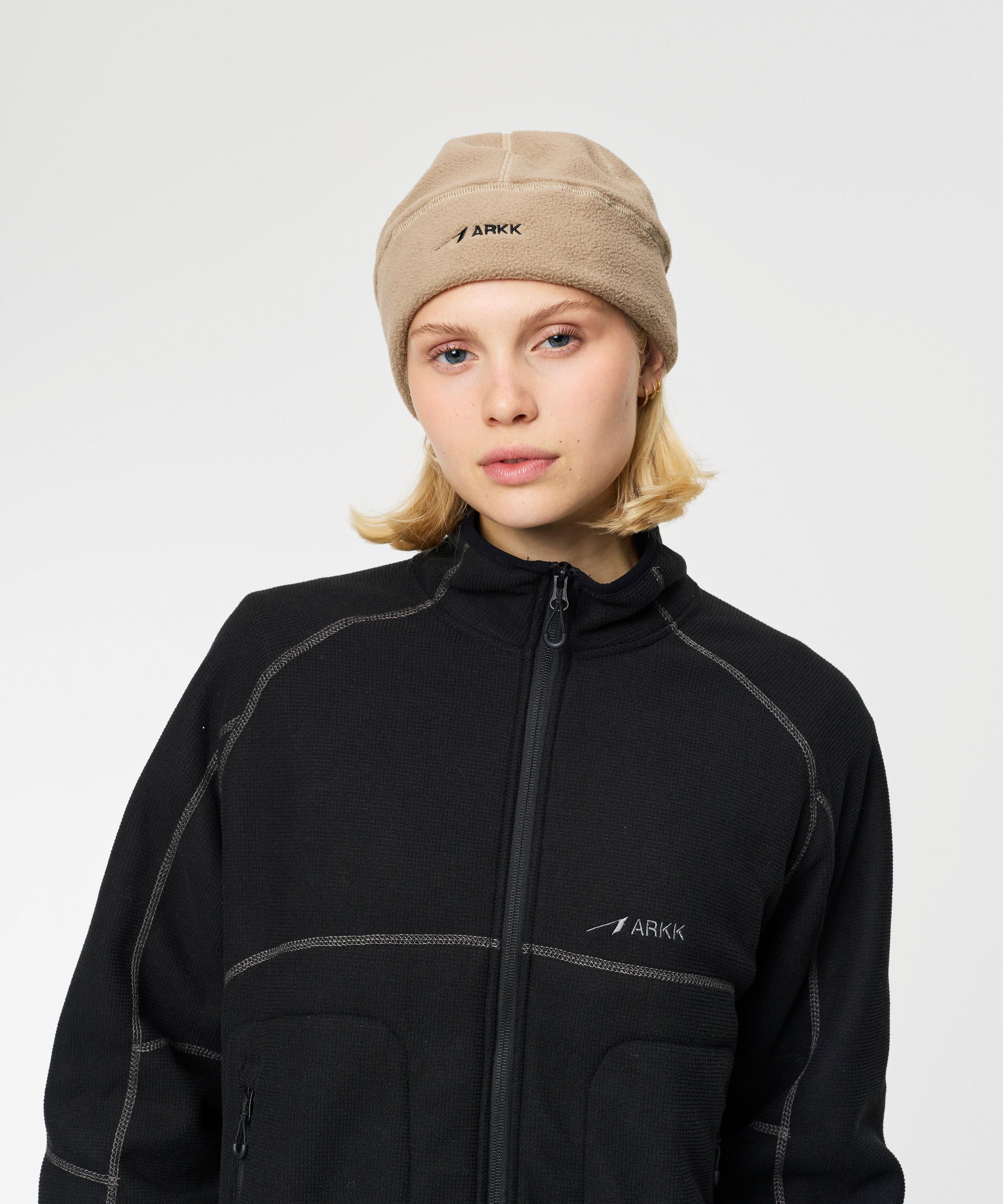 ARKK Accessories Elda Fleece Beanie | Taupe Beanie