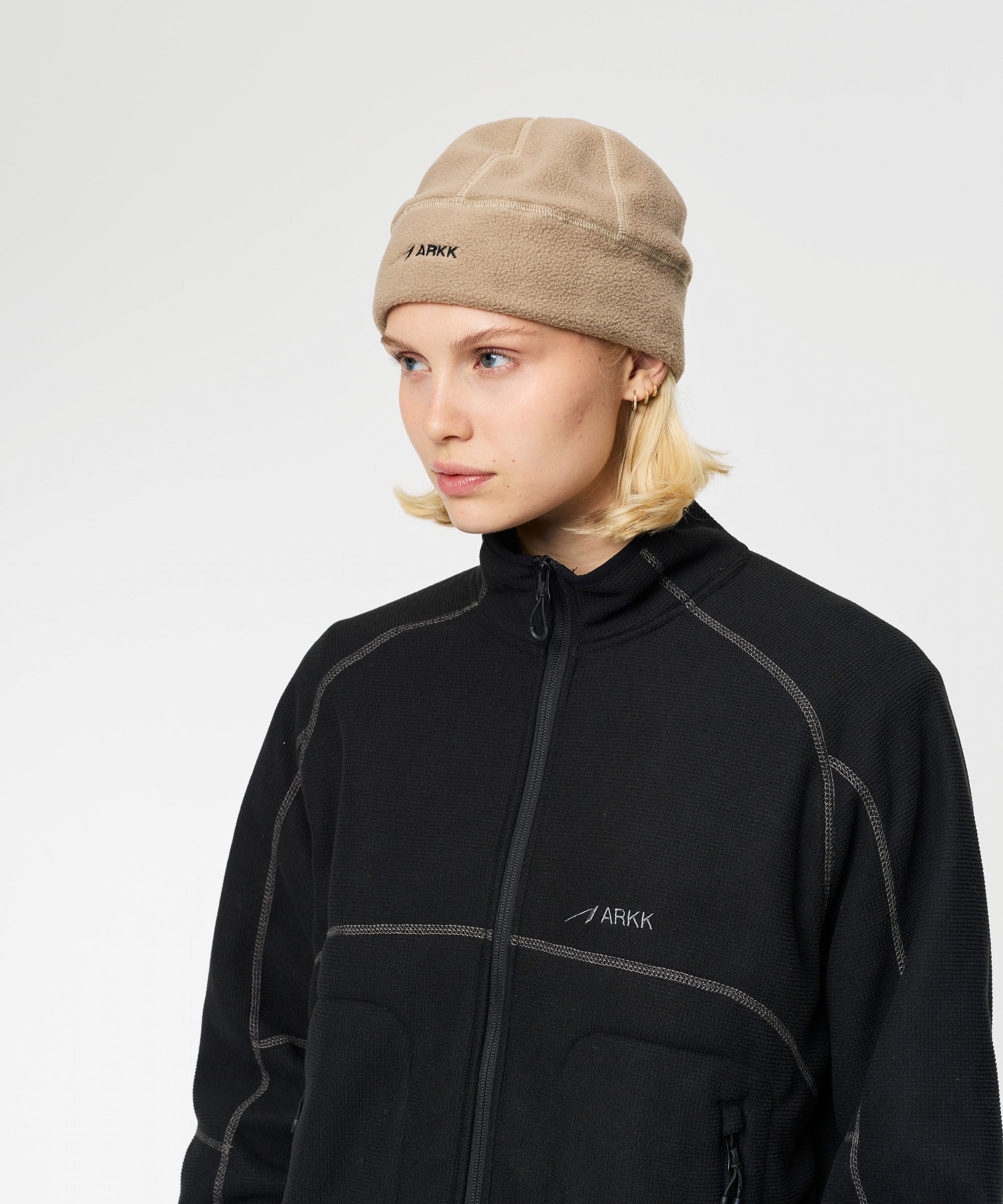 ARKK Accessories Elda Fleece Beanie | Taupe Beanie