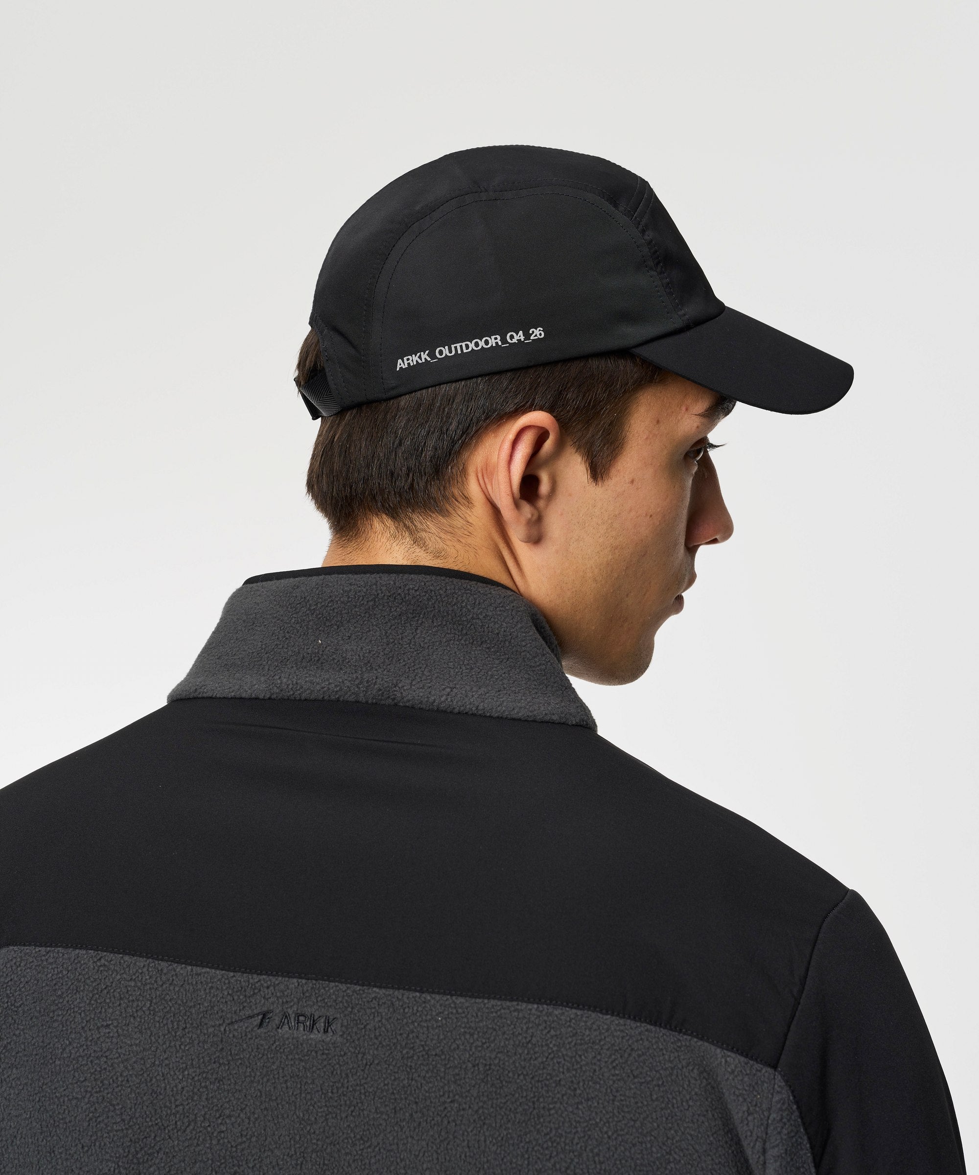 ARKK Apparel Elda Fleece Jacket | Dark Grey Jacket