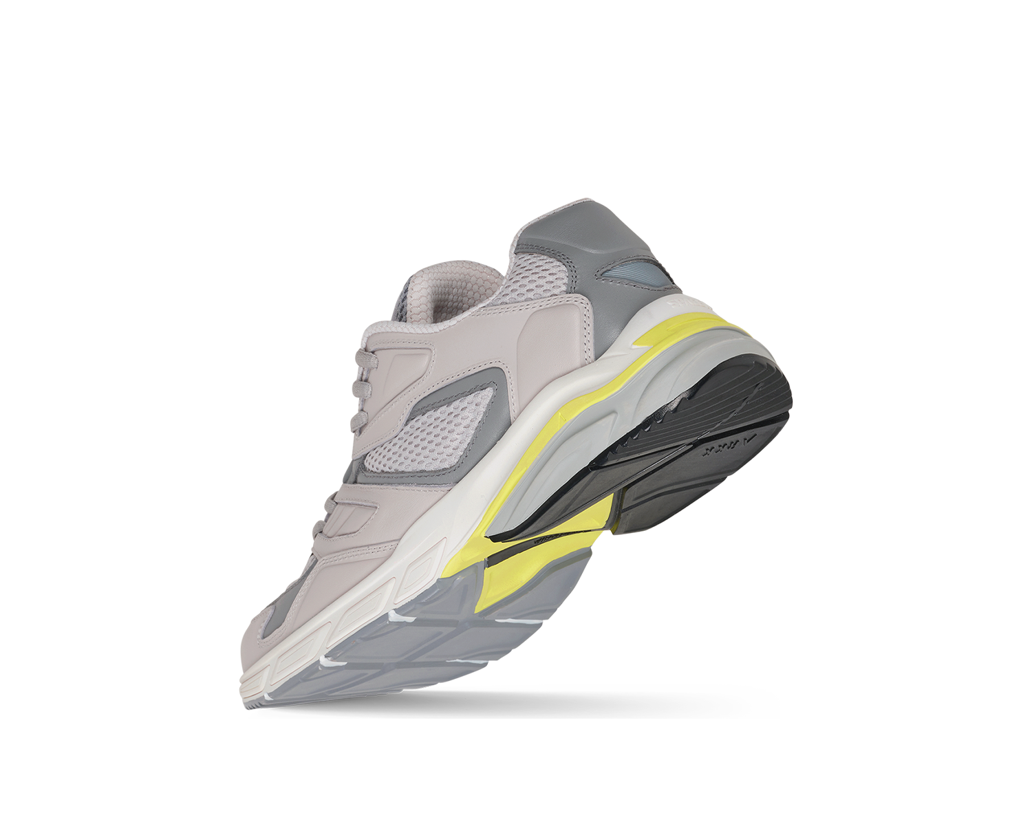 ARKK Collection Gravity Leather Space-R | Vapor Grey Acid Lime | Men Gravity