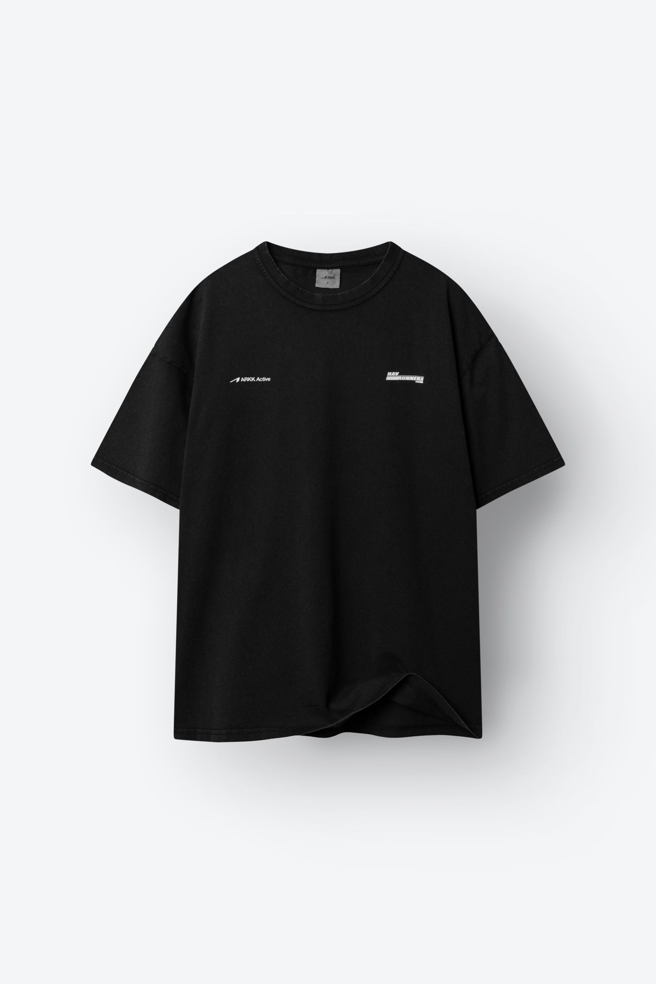 ARKK Apparel HAV Runner Boxy Tee | Black T-Shirt