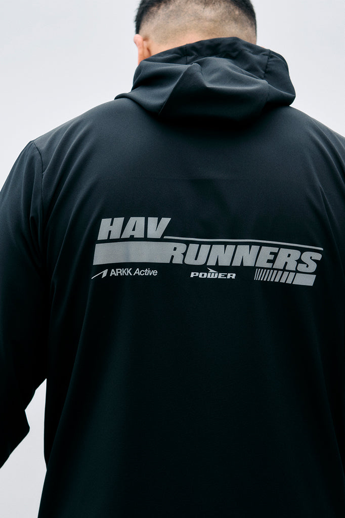 ARKK Apparel Hav Runner Jacket Mens | Black Jacket