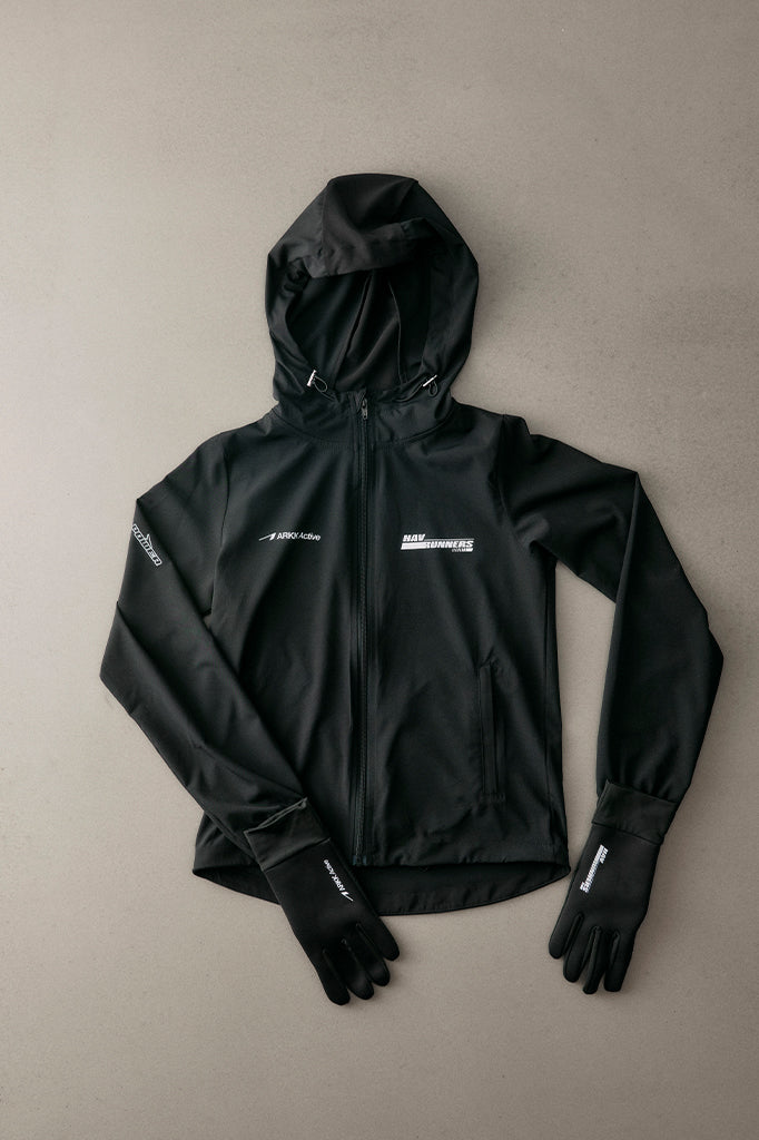 ARKK Apparel Hav Runner Jacket Mens | Black Jacket