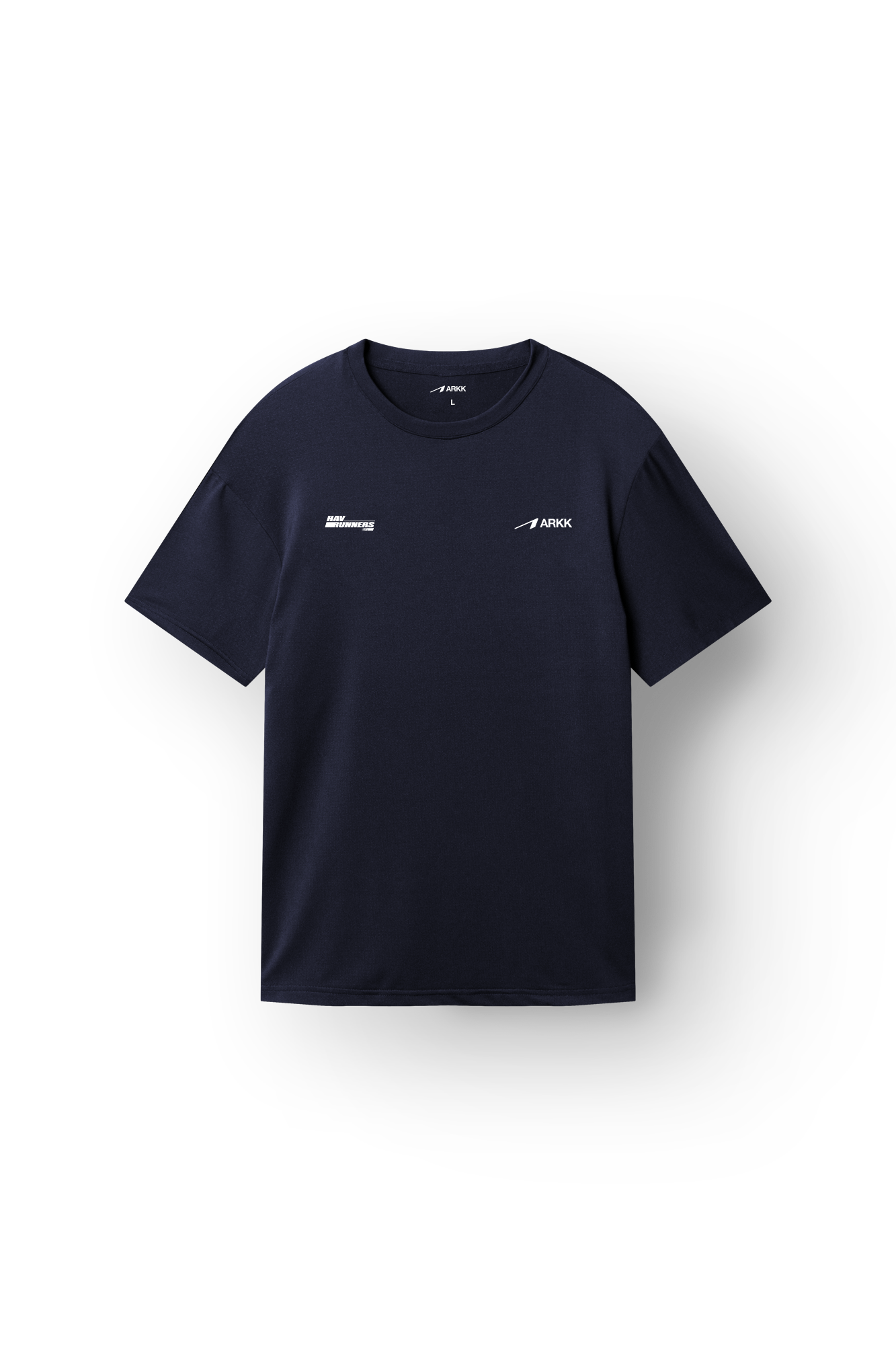 ARKK Apparel Hav Runner Tee | Navy T-Shirt