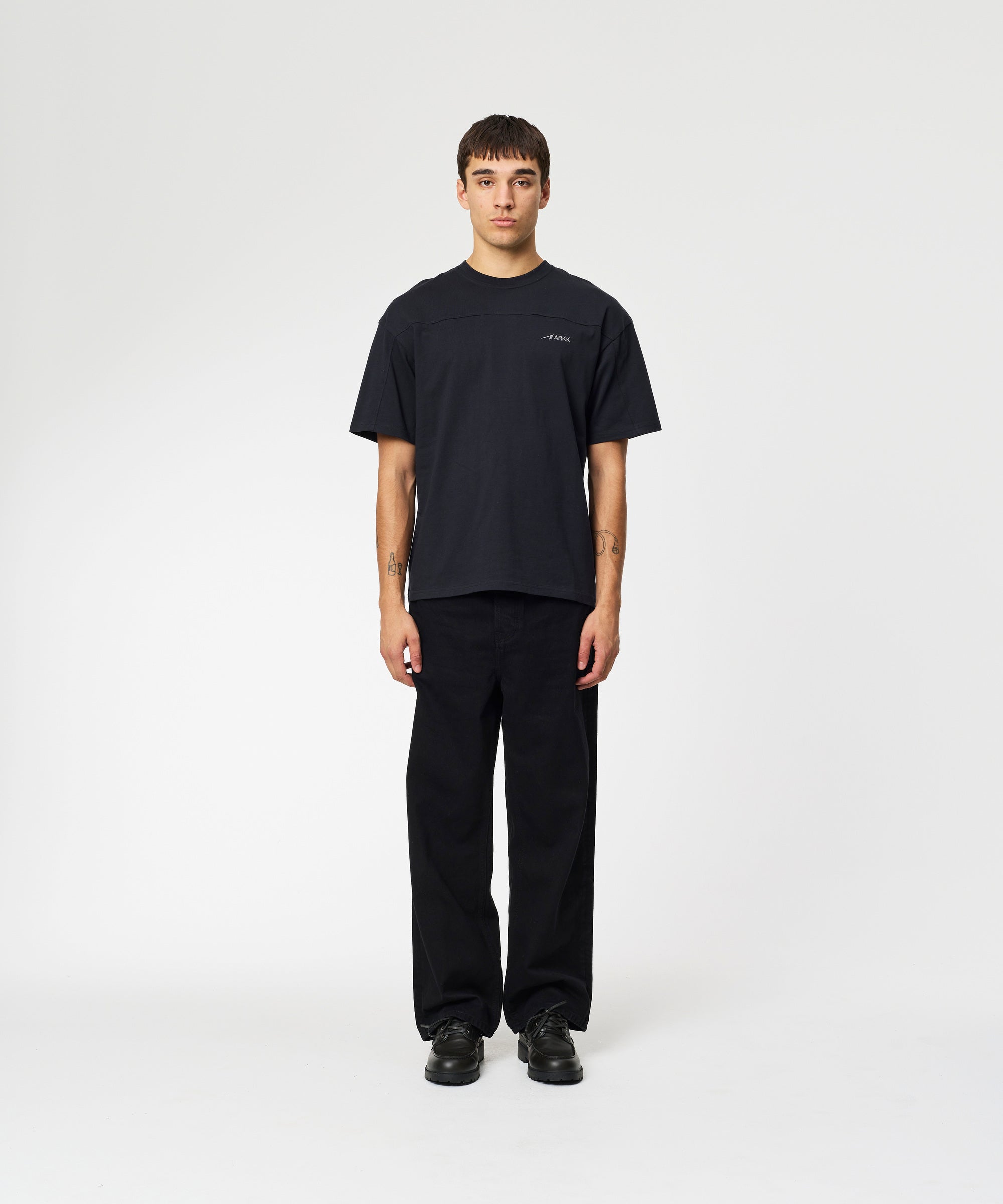 ARKK Apparel Heavy Tee | Black T-Shirt
