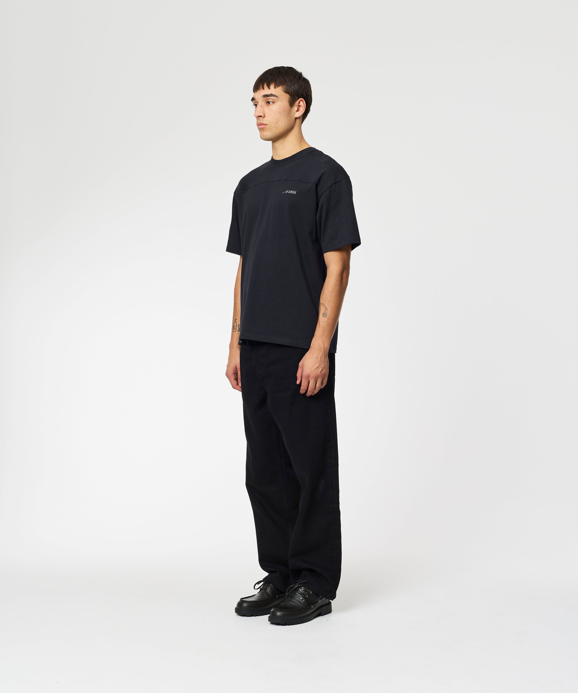 ARKK Apparel Heavy Tee | Black T-Shirt