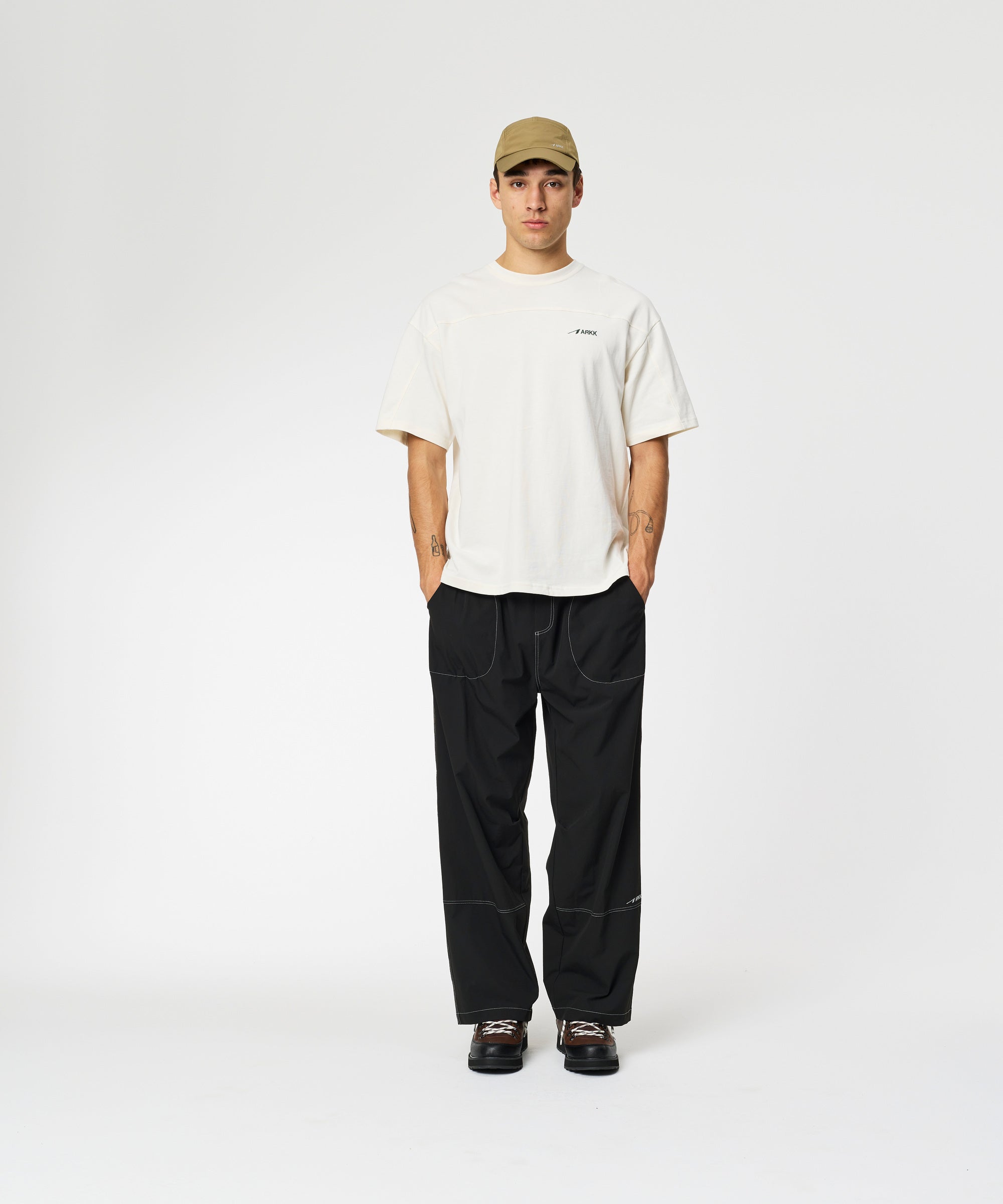 ARKK Apparel Heavy Tee | Warm White T-Shirt